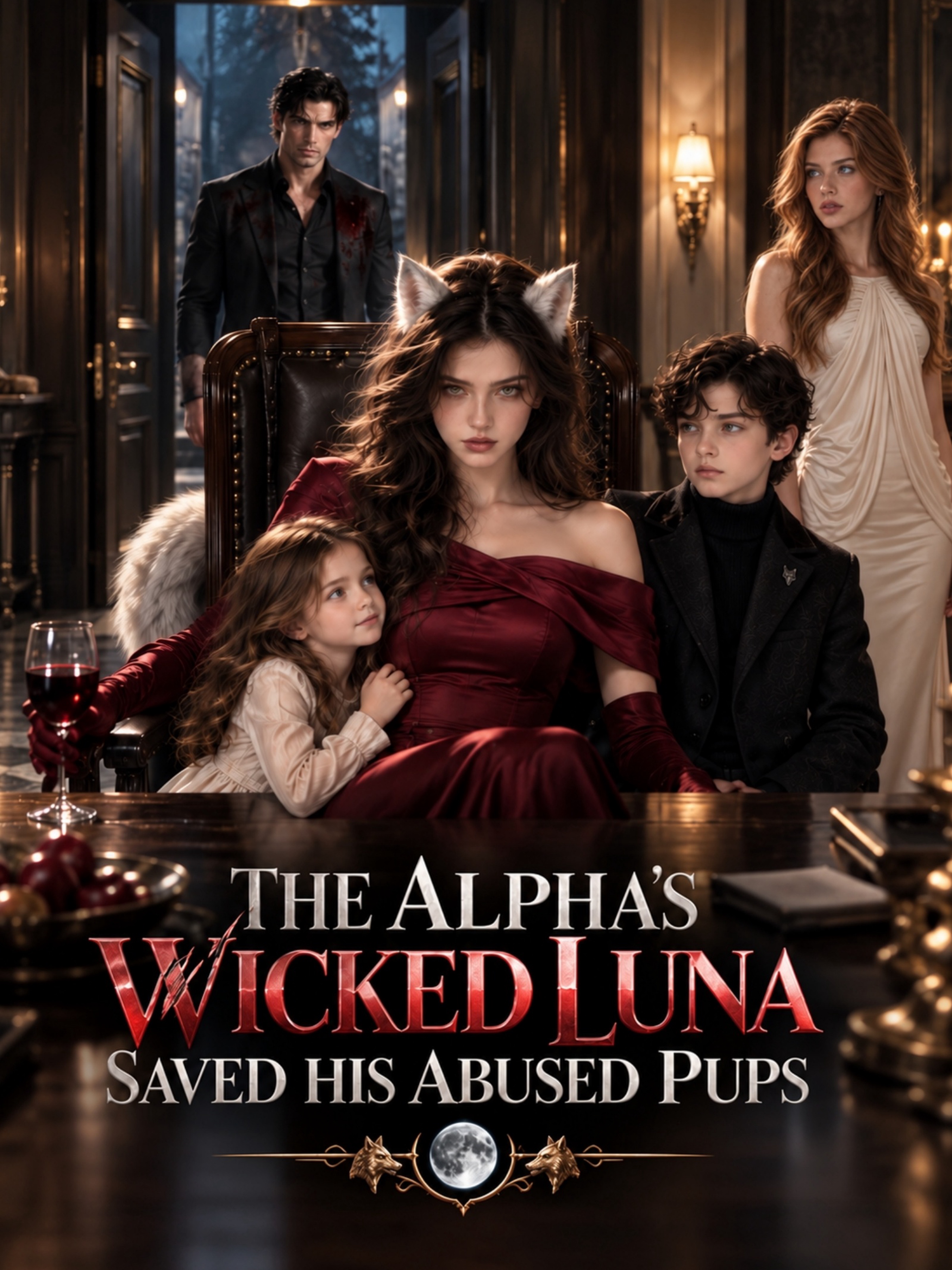 The Alpha's Wicked Luna Saved His Abused Pups