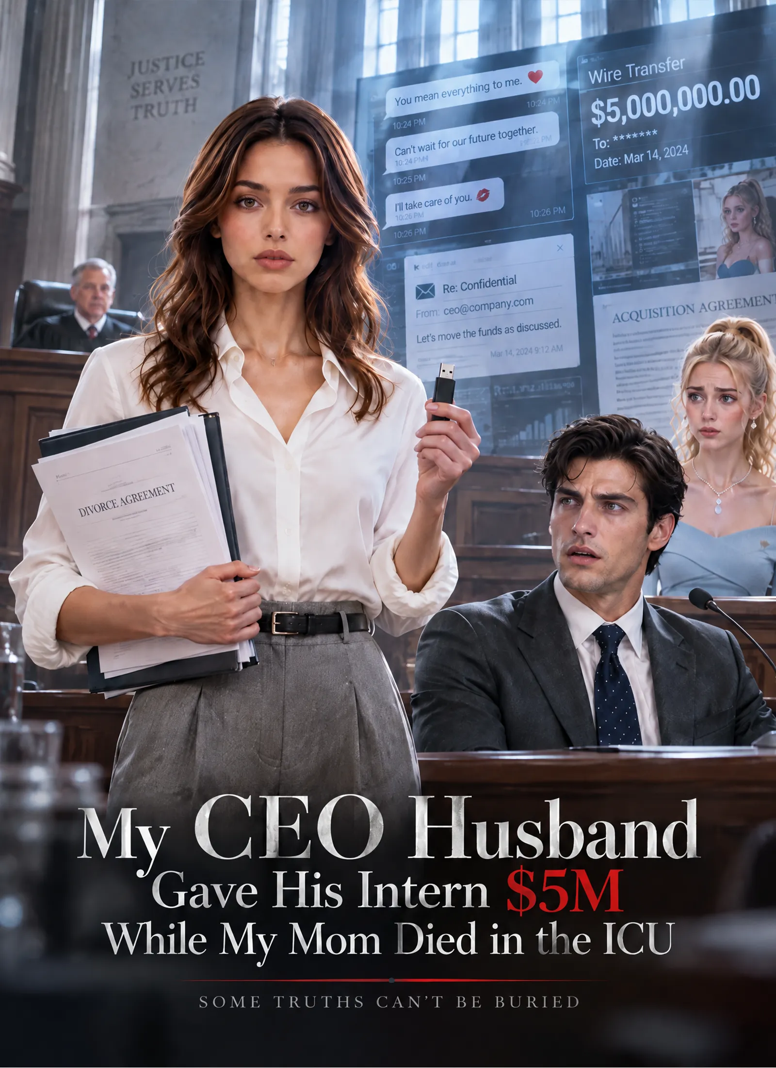 My CEO Husband Gave His Intern $5M While My Mom Died in the ICU