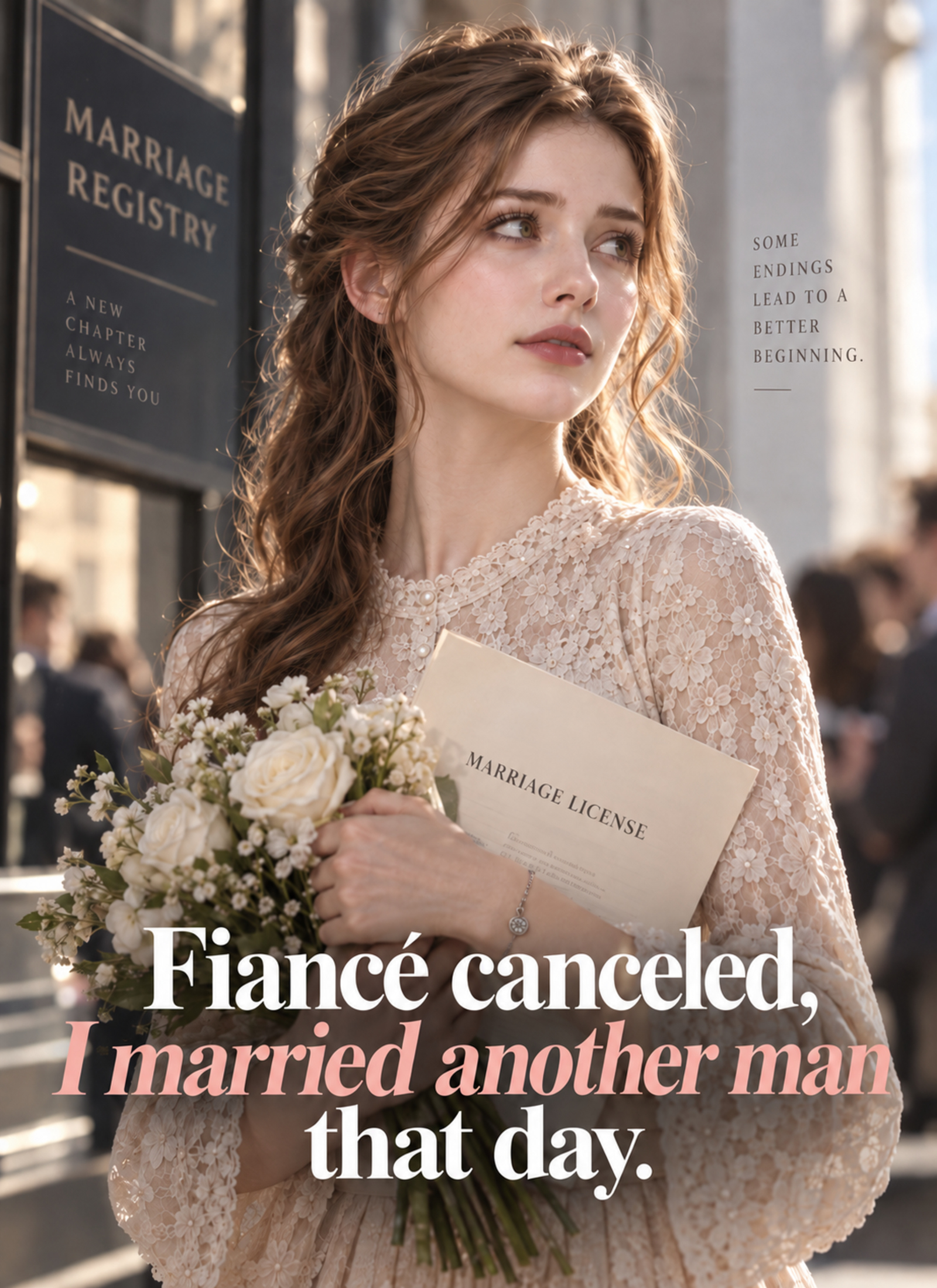 Fiancé canceled, I married another man that day.