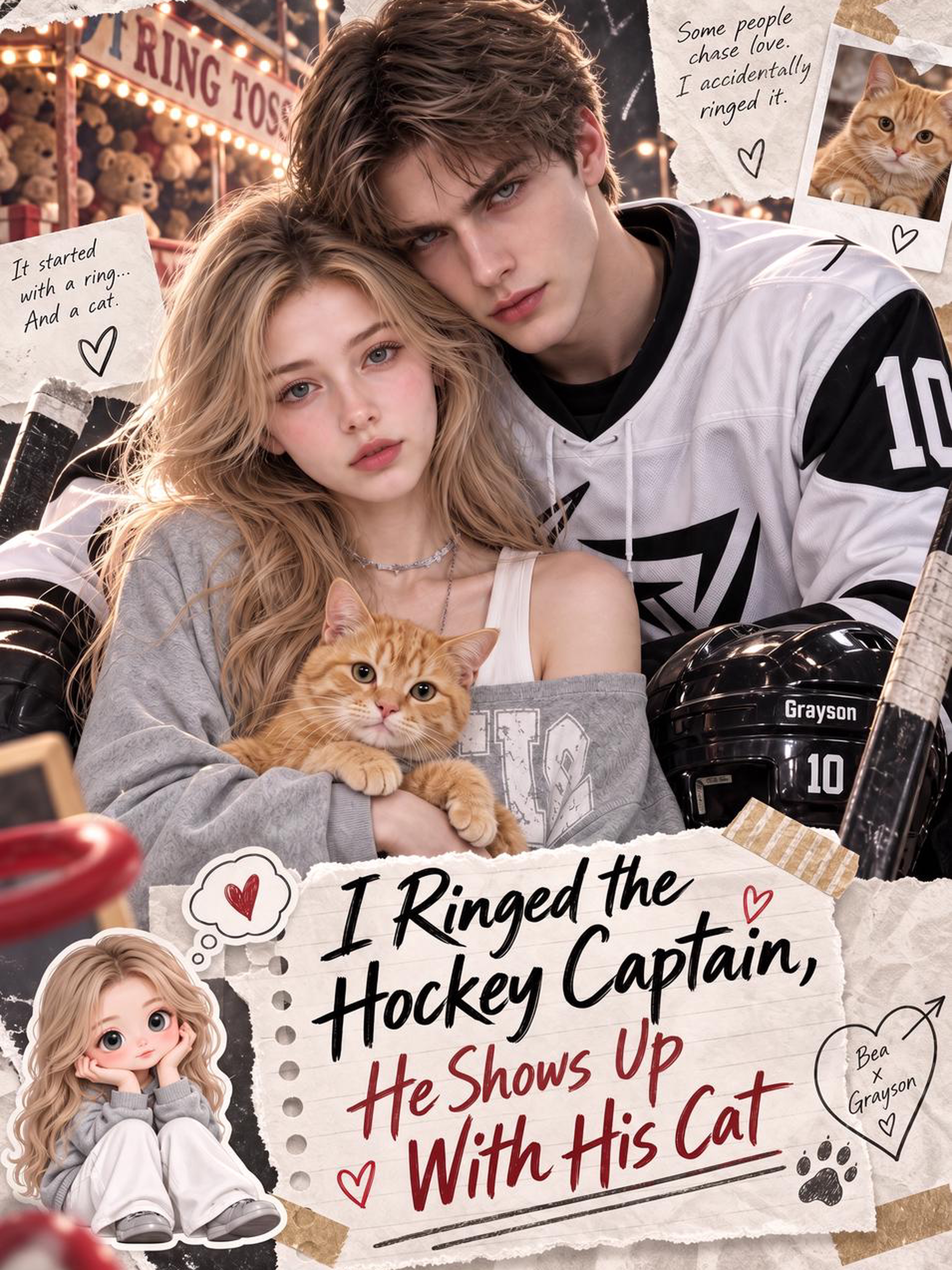 I Ringed the Hockey Captain, He Shows Up With His Cat