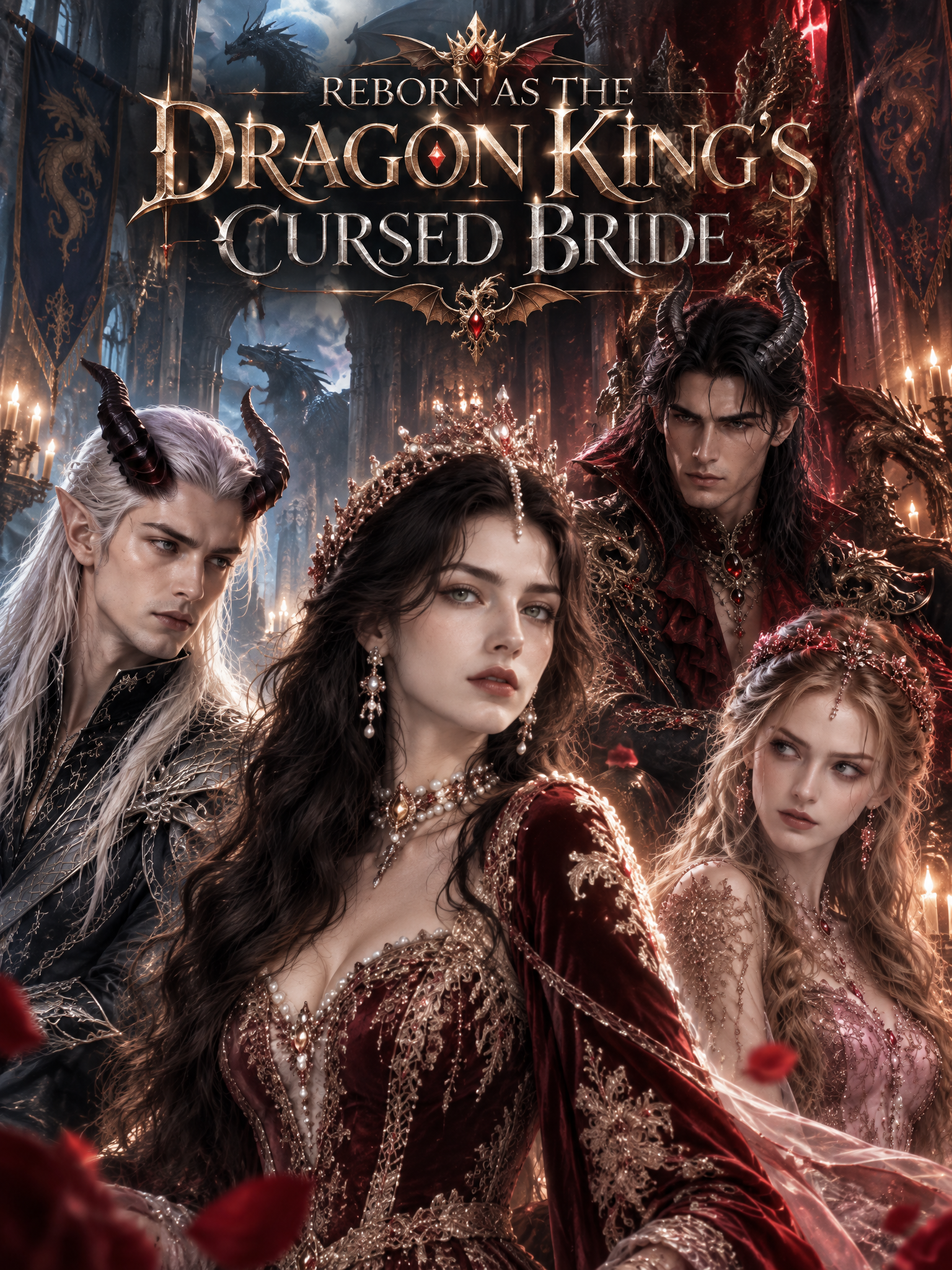 Reborn as the Dragon King’s Cursed Bride