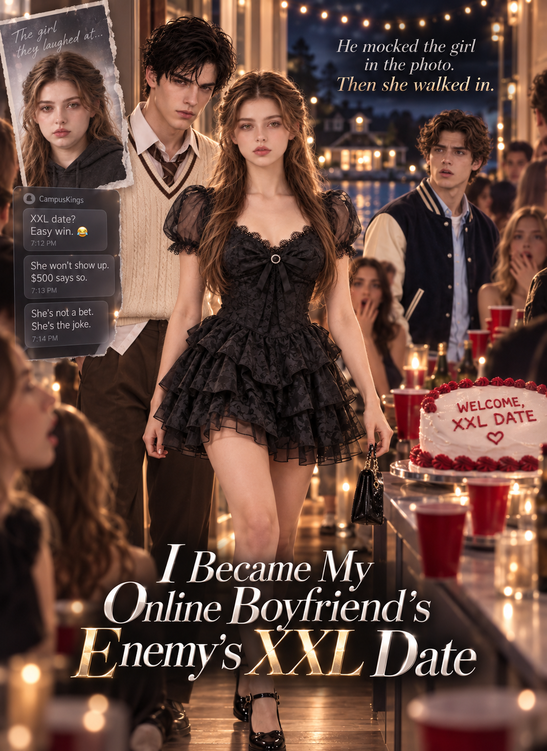 I Became My Online Boyfriend’s Enemy’s XXL Date