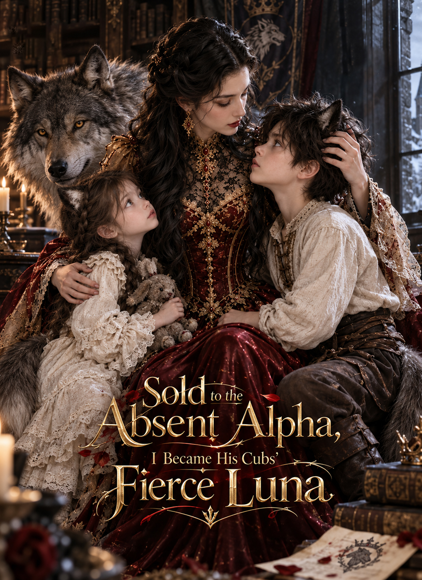 Sold to the Absent Alpha, I Became His Cubs’ Fierce Luna