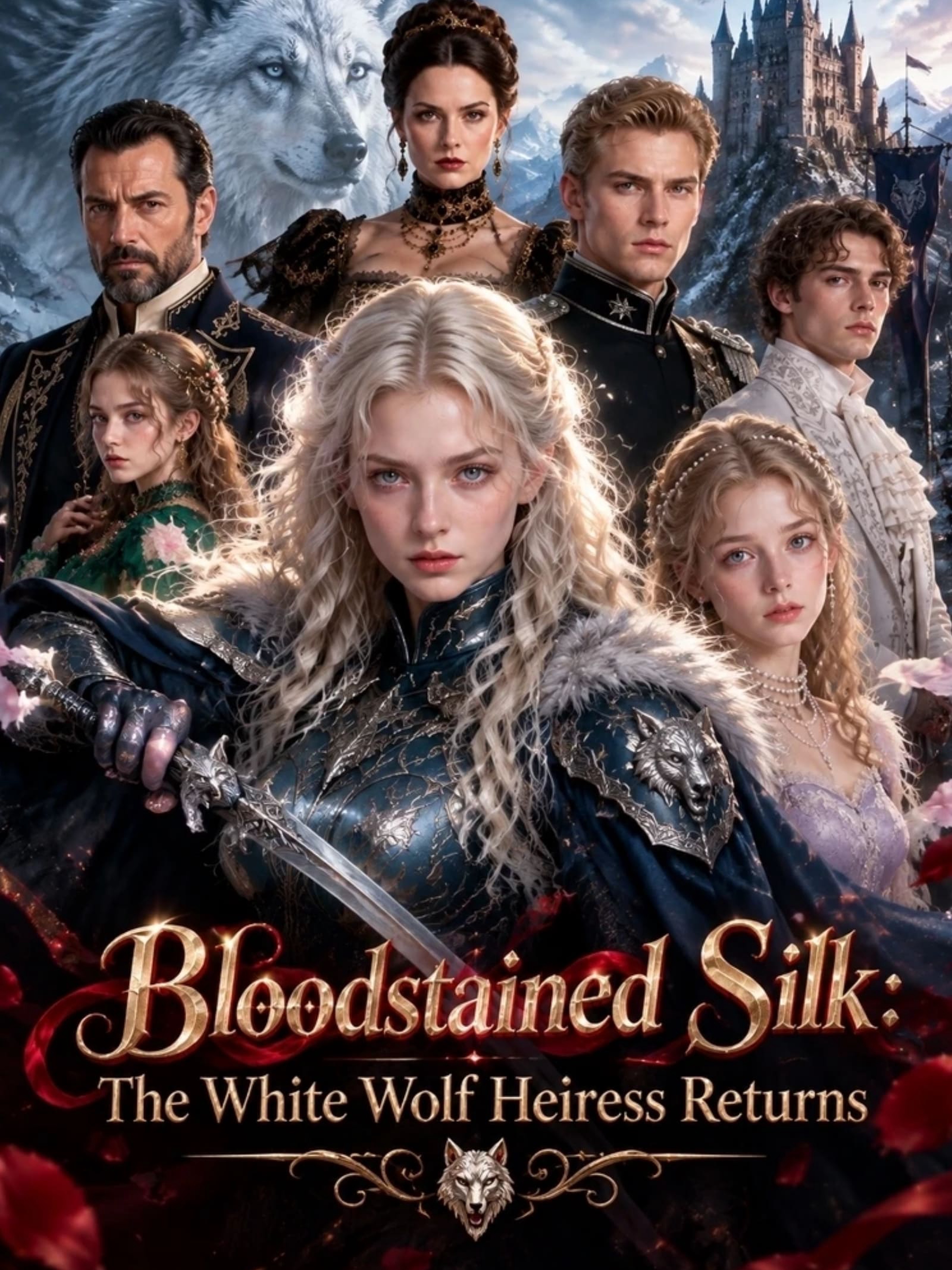 Bloodstained Silk: The White Wolf Heiress Returns