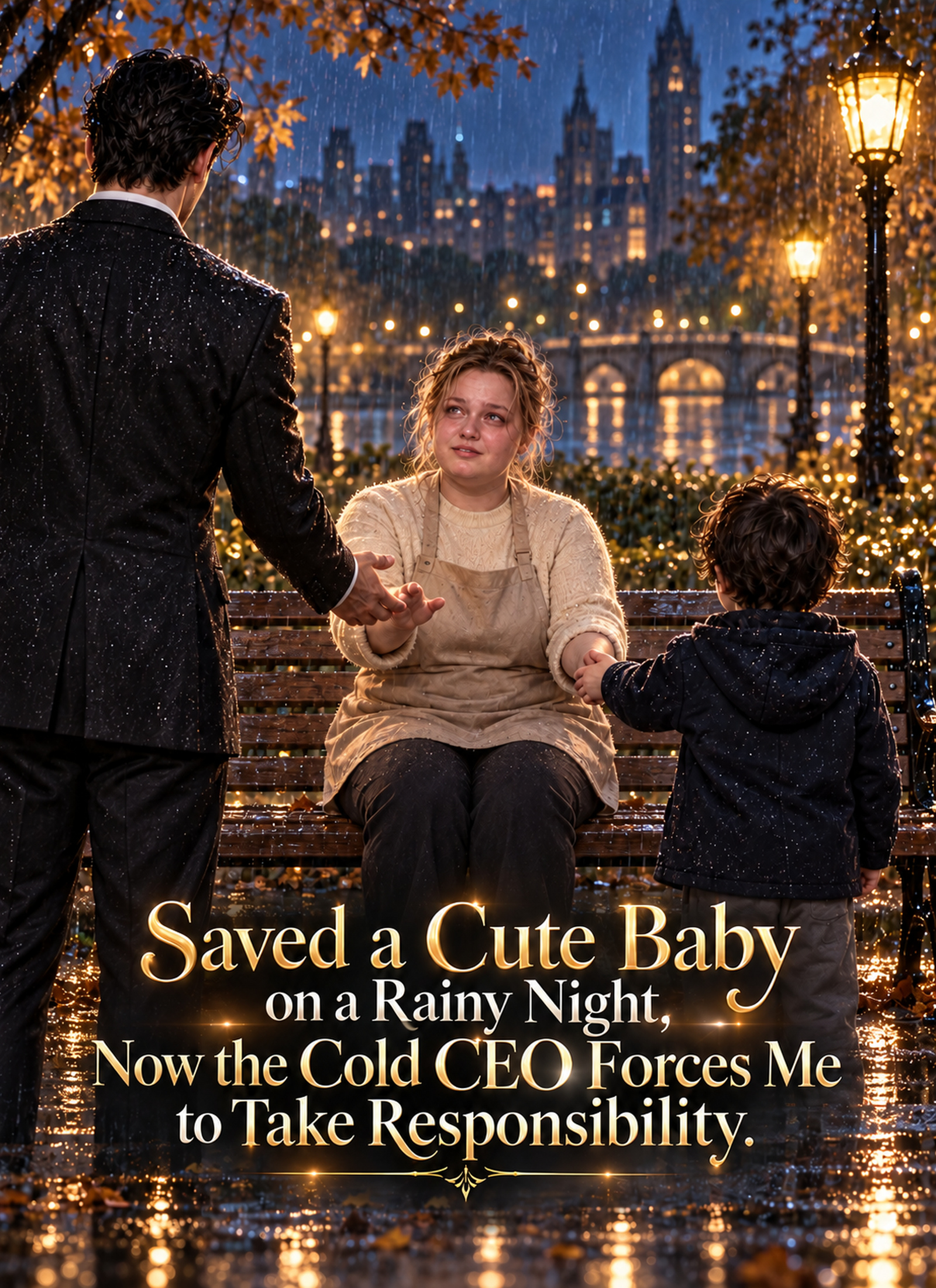 Saved a Cute Baby on a Rainy Night, Now the Cold CEO Forces Me to Take Responsibility. 