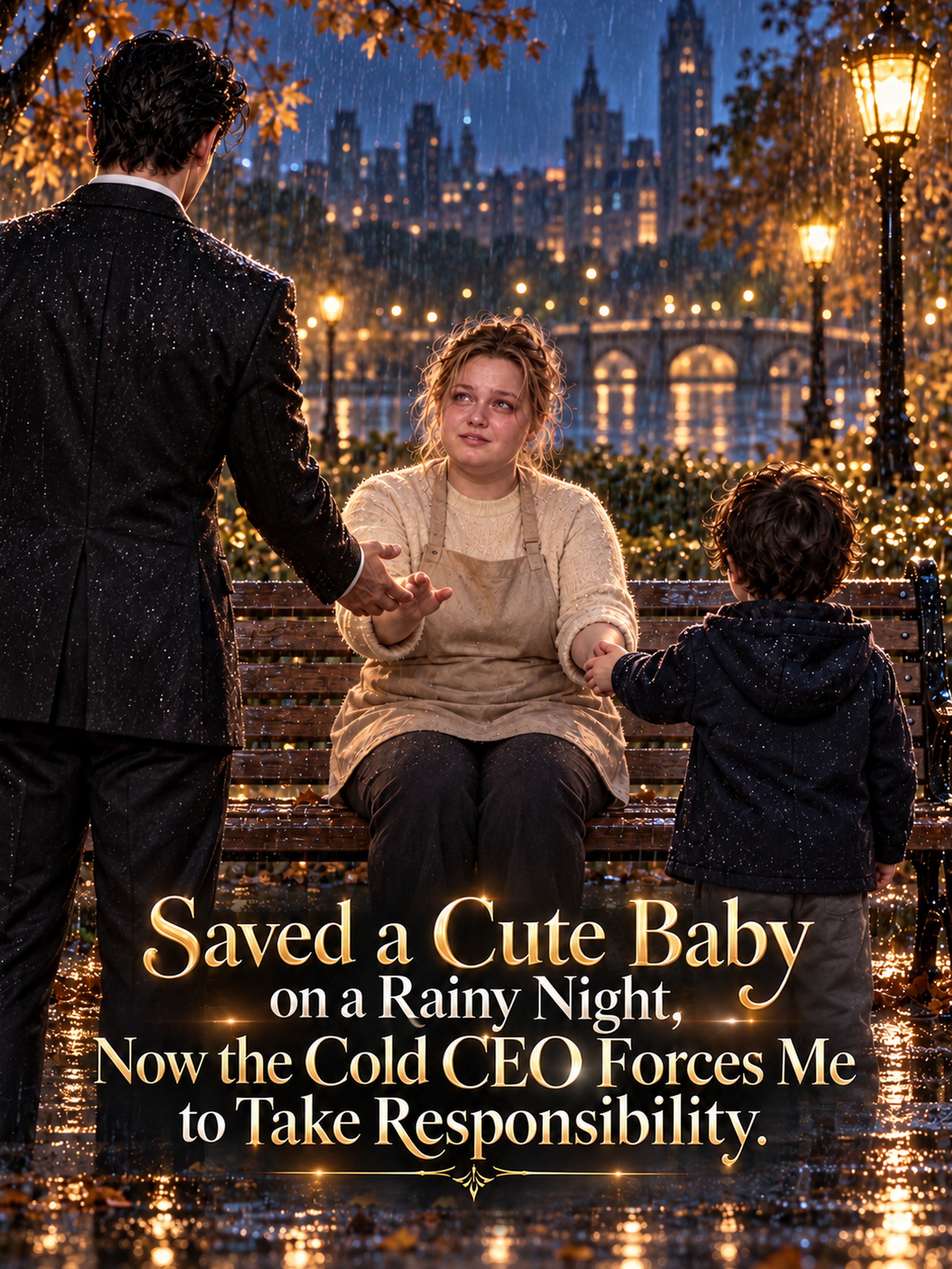 Saved a Cute Baby on a Rainy Night, Now the Cold CEO Forces Me to Take Responsibility.