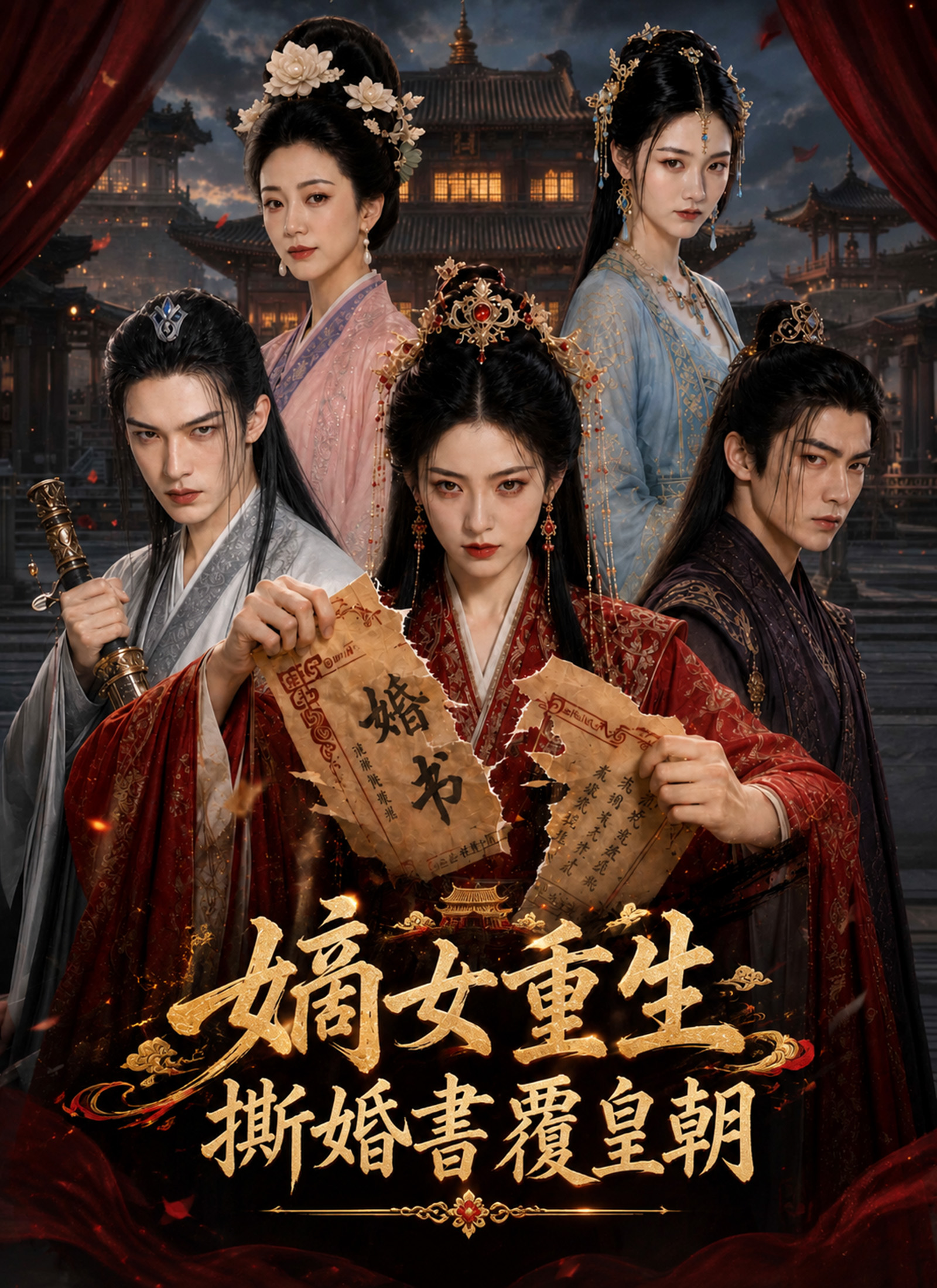 嫡女重生撕婚書覆皇朝