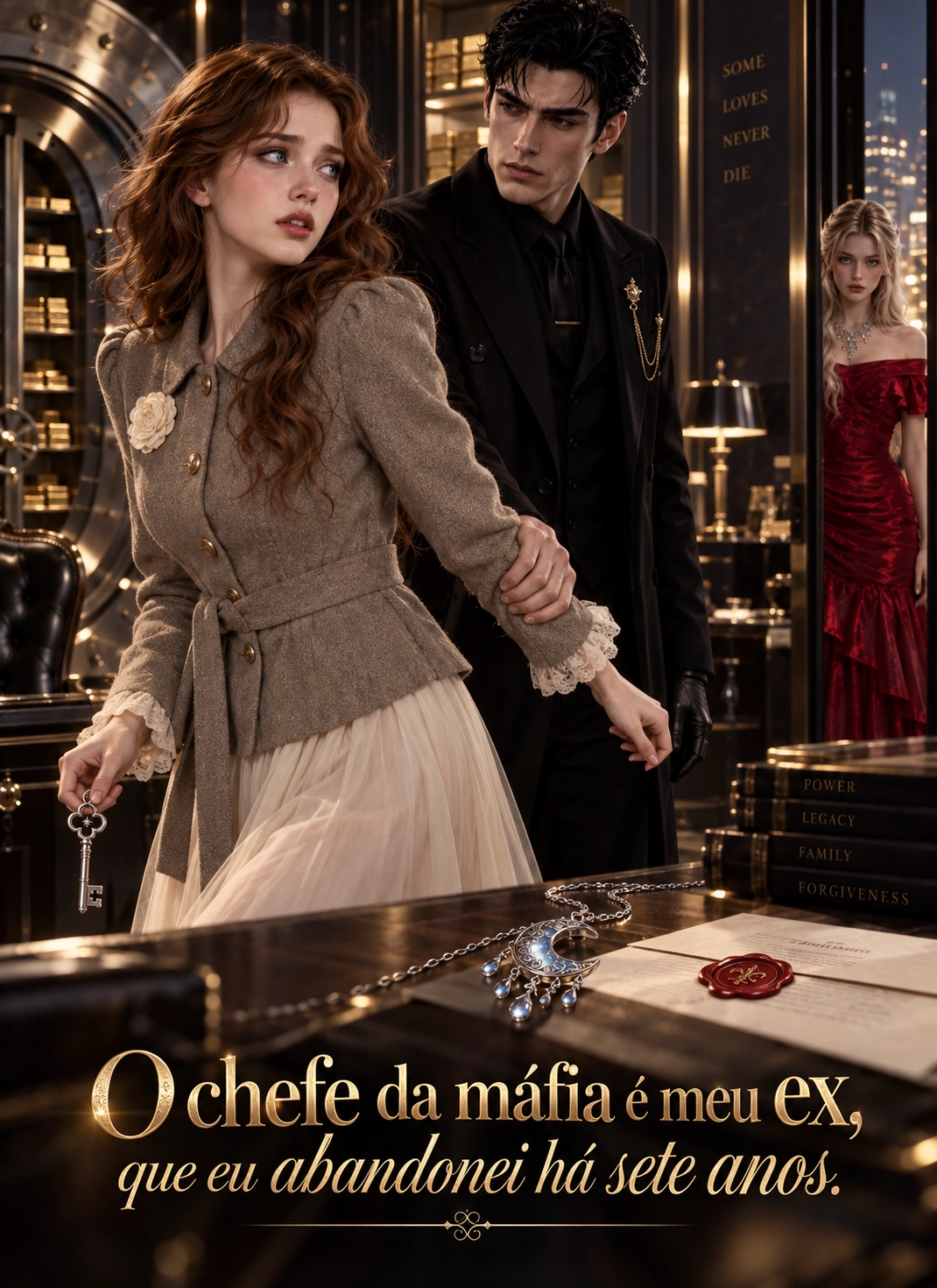  O chefe da máfia é meu ex, que eu abandonei há sete anos. 