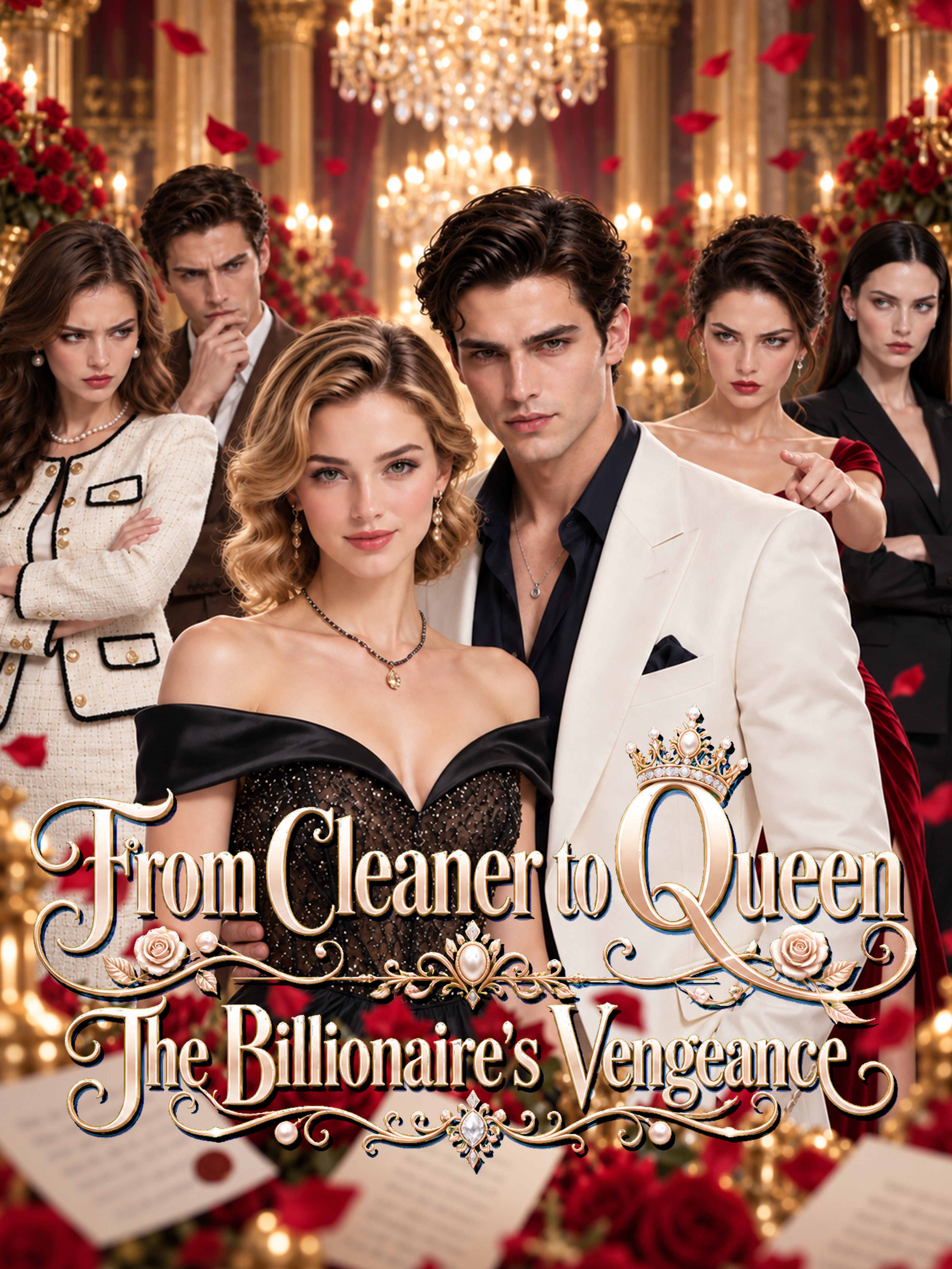 From Cleaner to Queen: The Billionaire's Vengeance