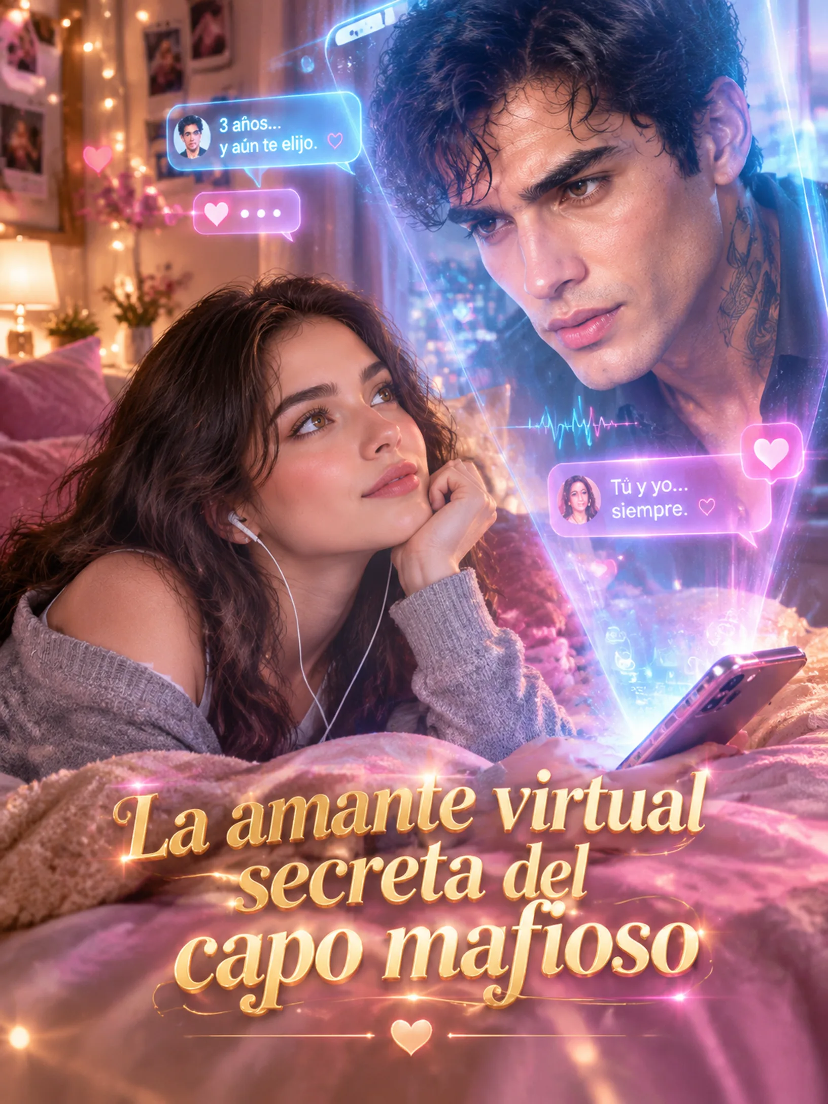 La amante virtual secreta del capo mafioso.