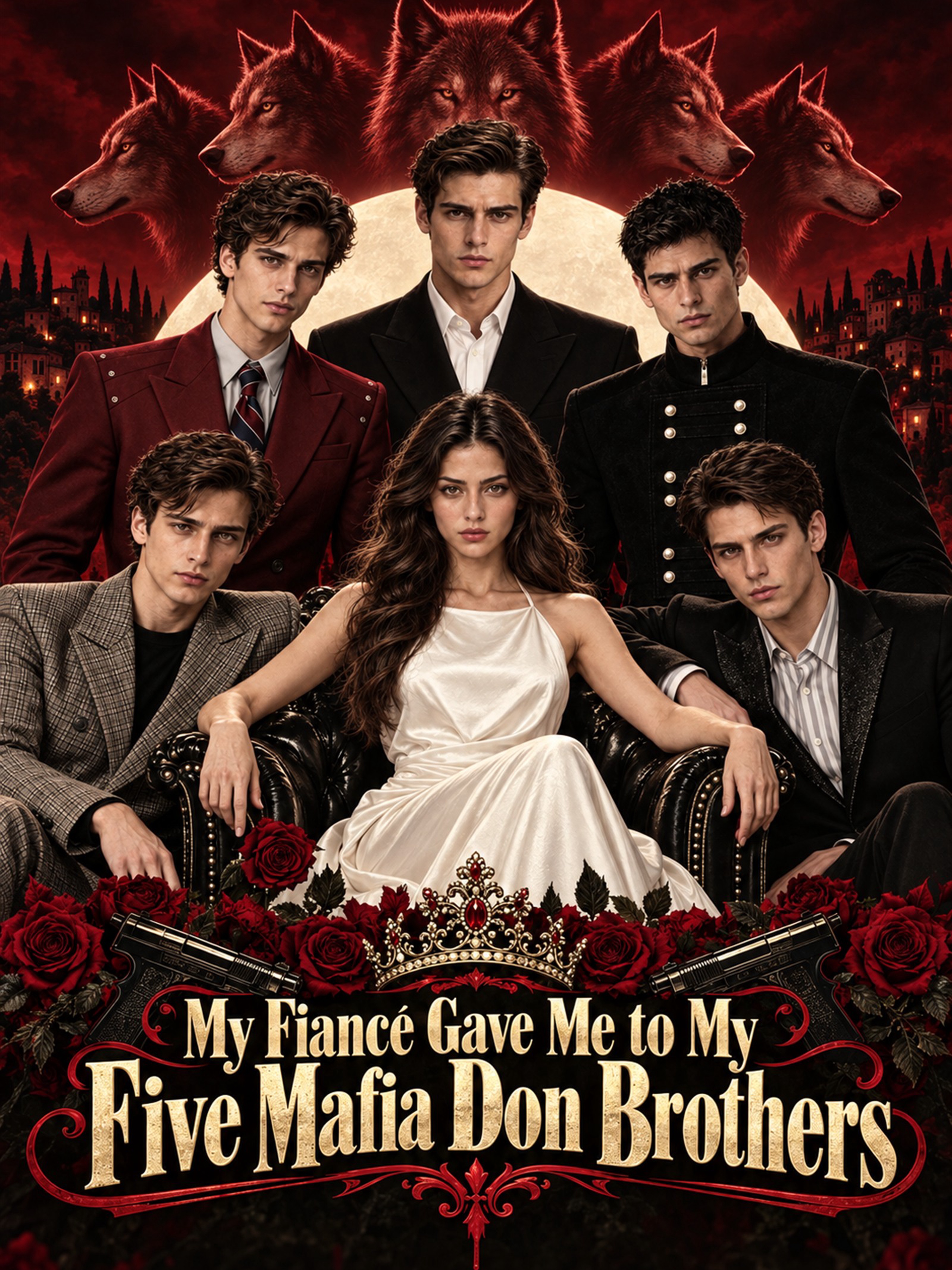 My Fiancé Gave Me to My Five Mafia Don Brothers