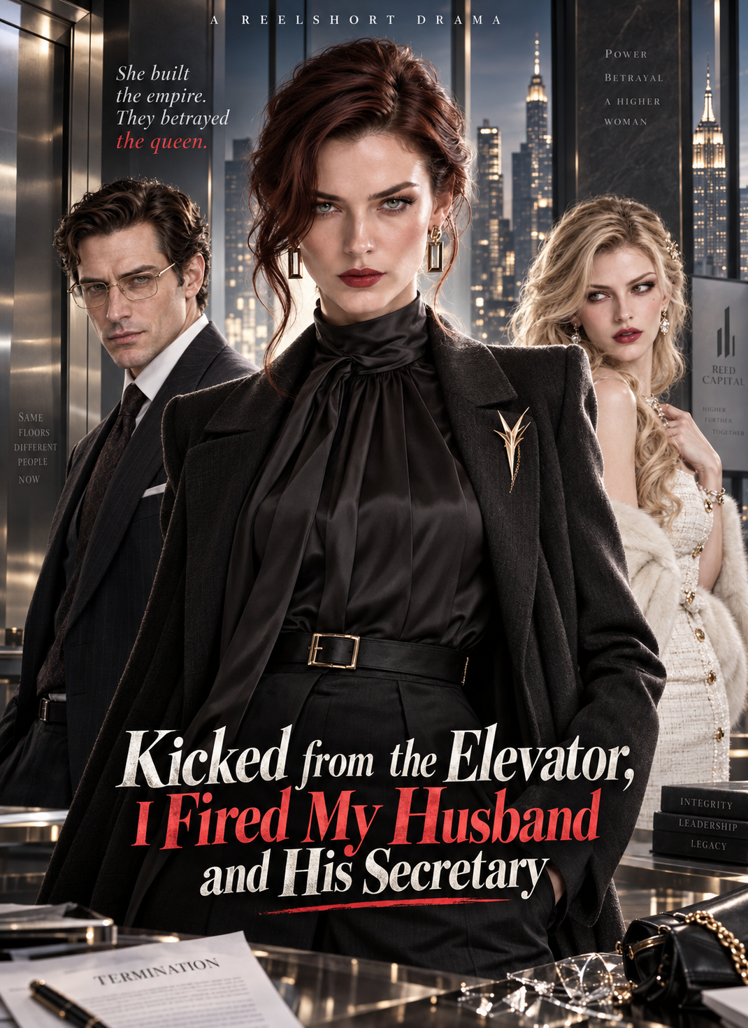 Kicked from the Elevator, I Fired My Husband and His Secretary