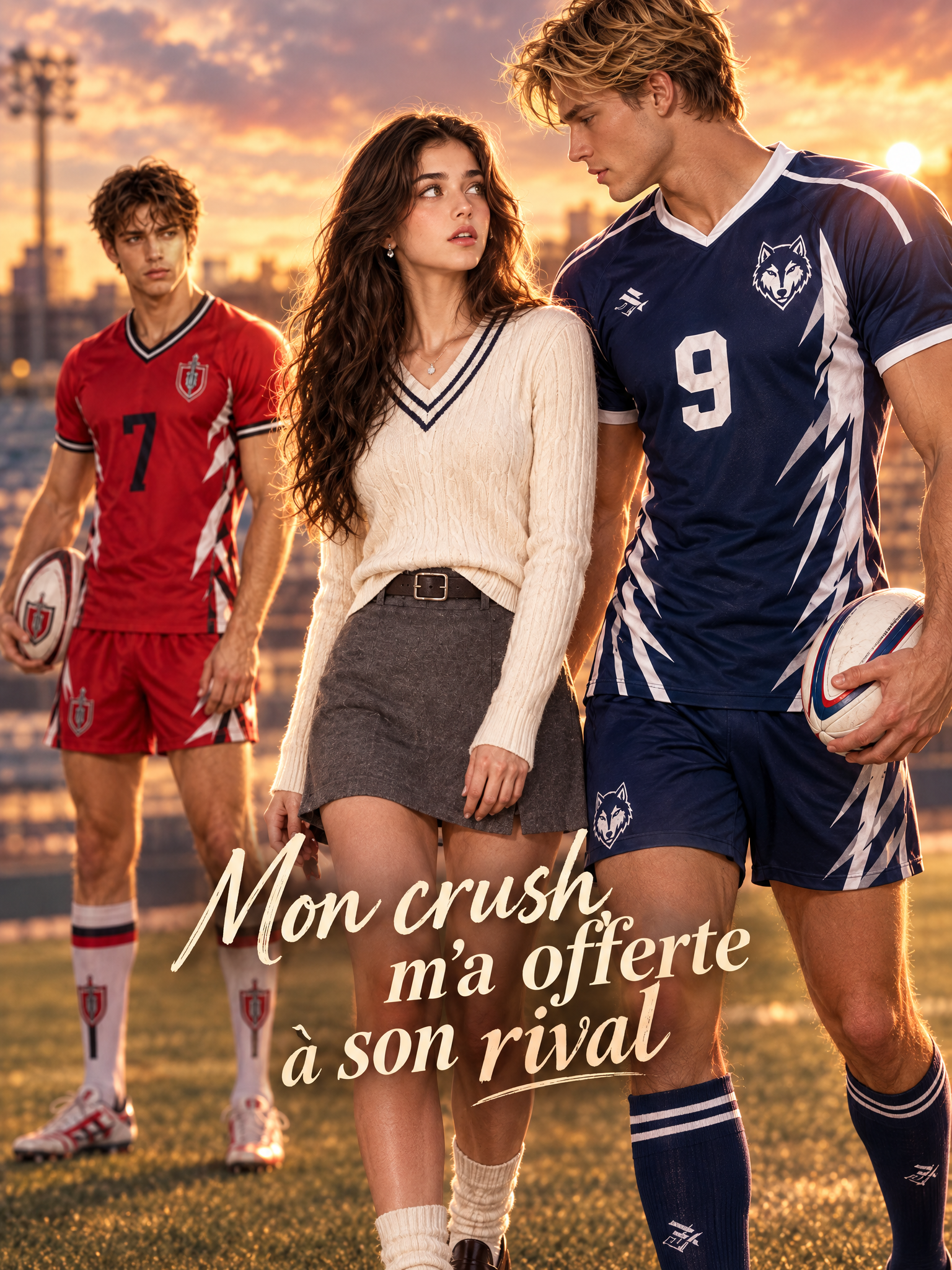 Mon crush m'a offerte à son rival