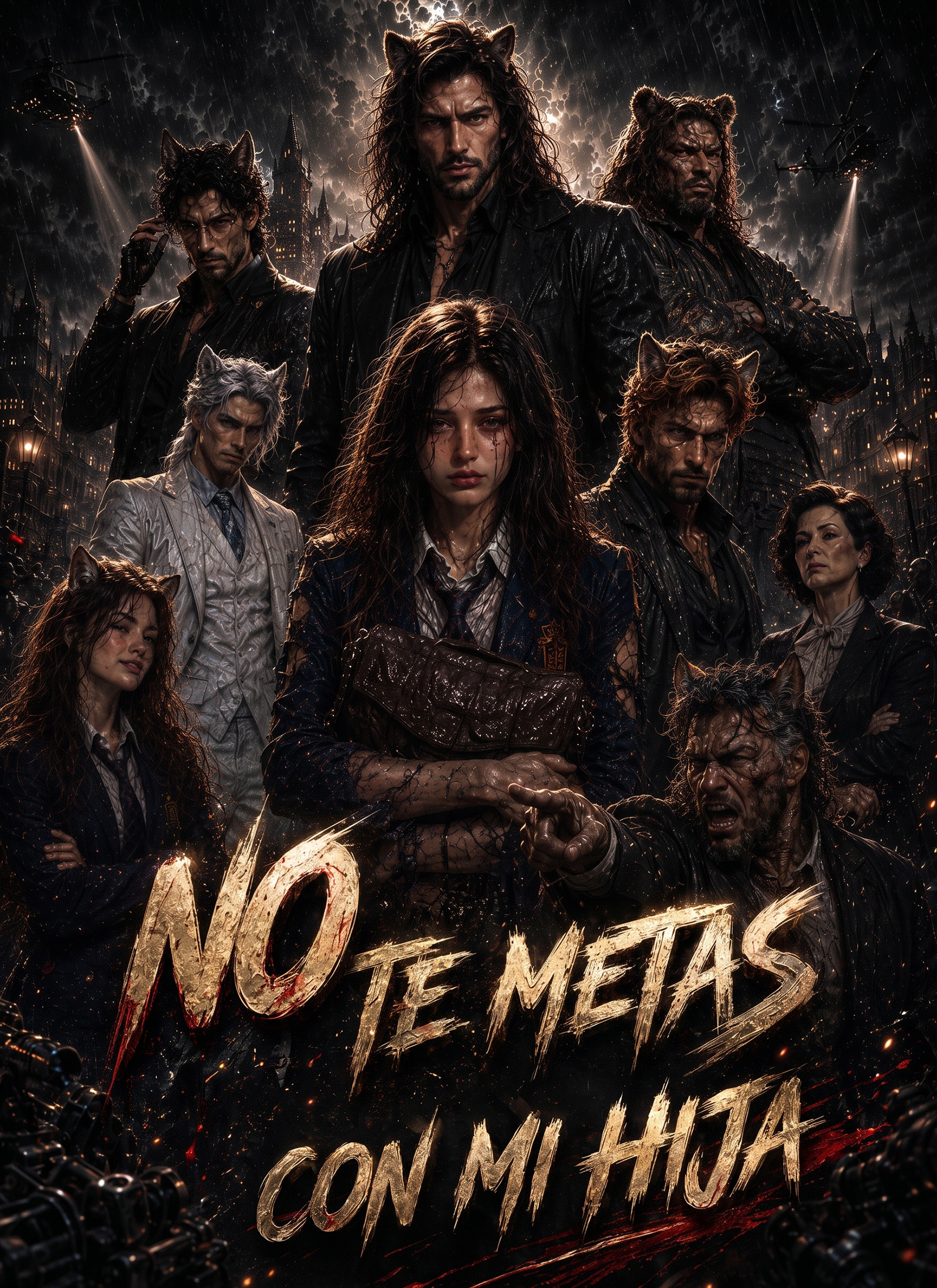 No te metas con mi hija