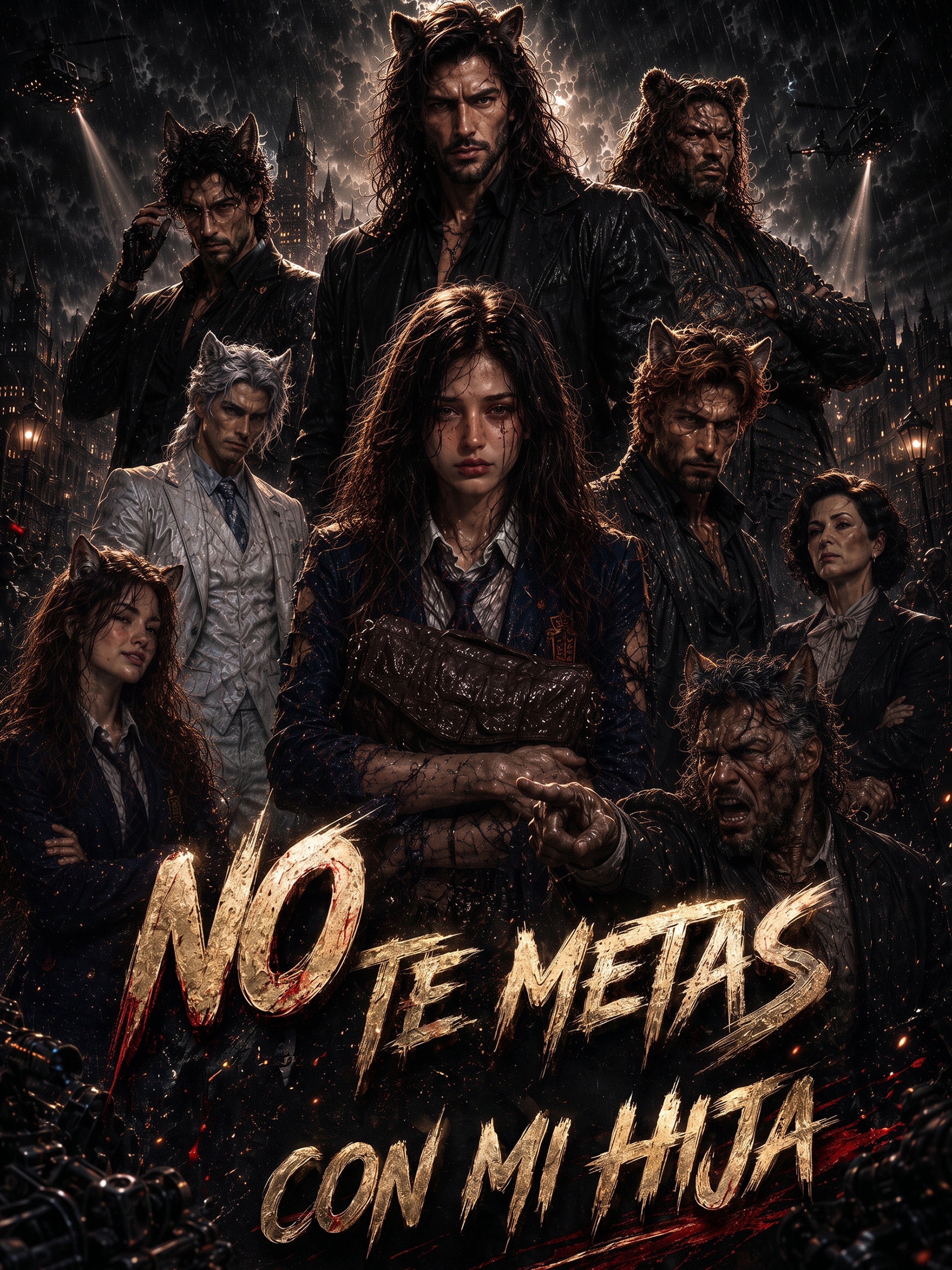No te metas con mi hija