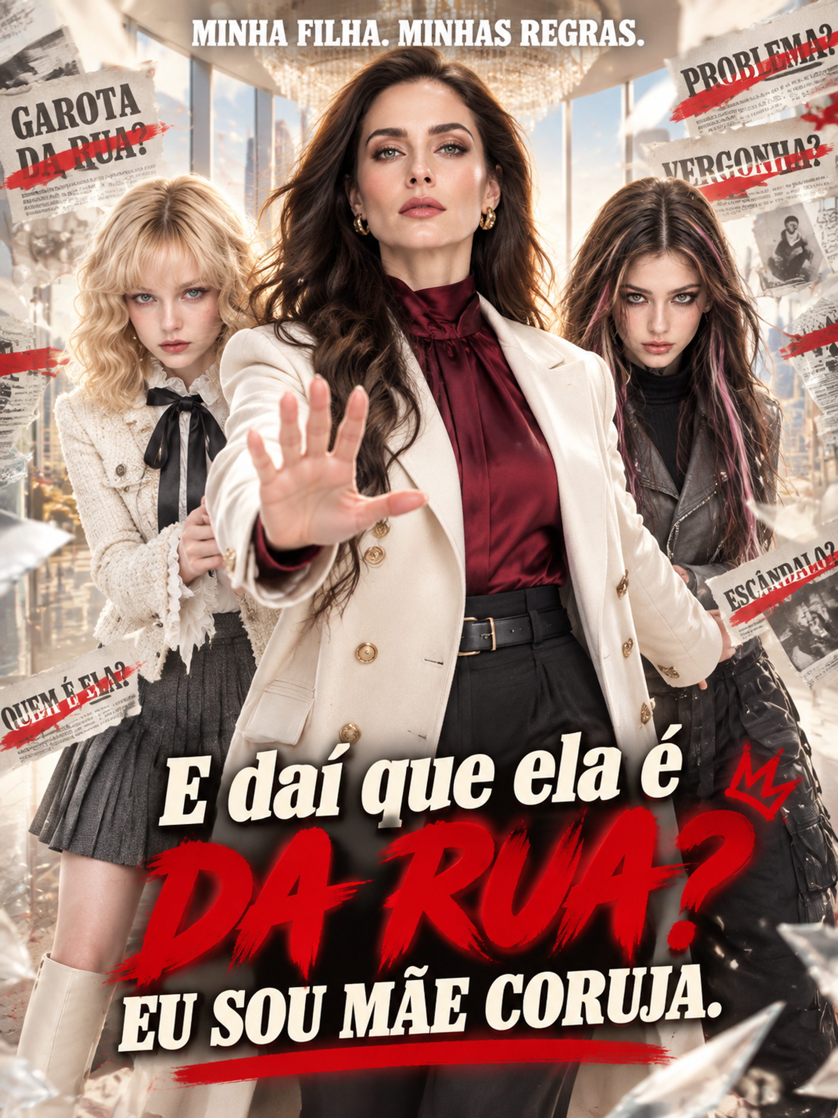 E daí que ela é da rua? Eu sou mãe coruja.