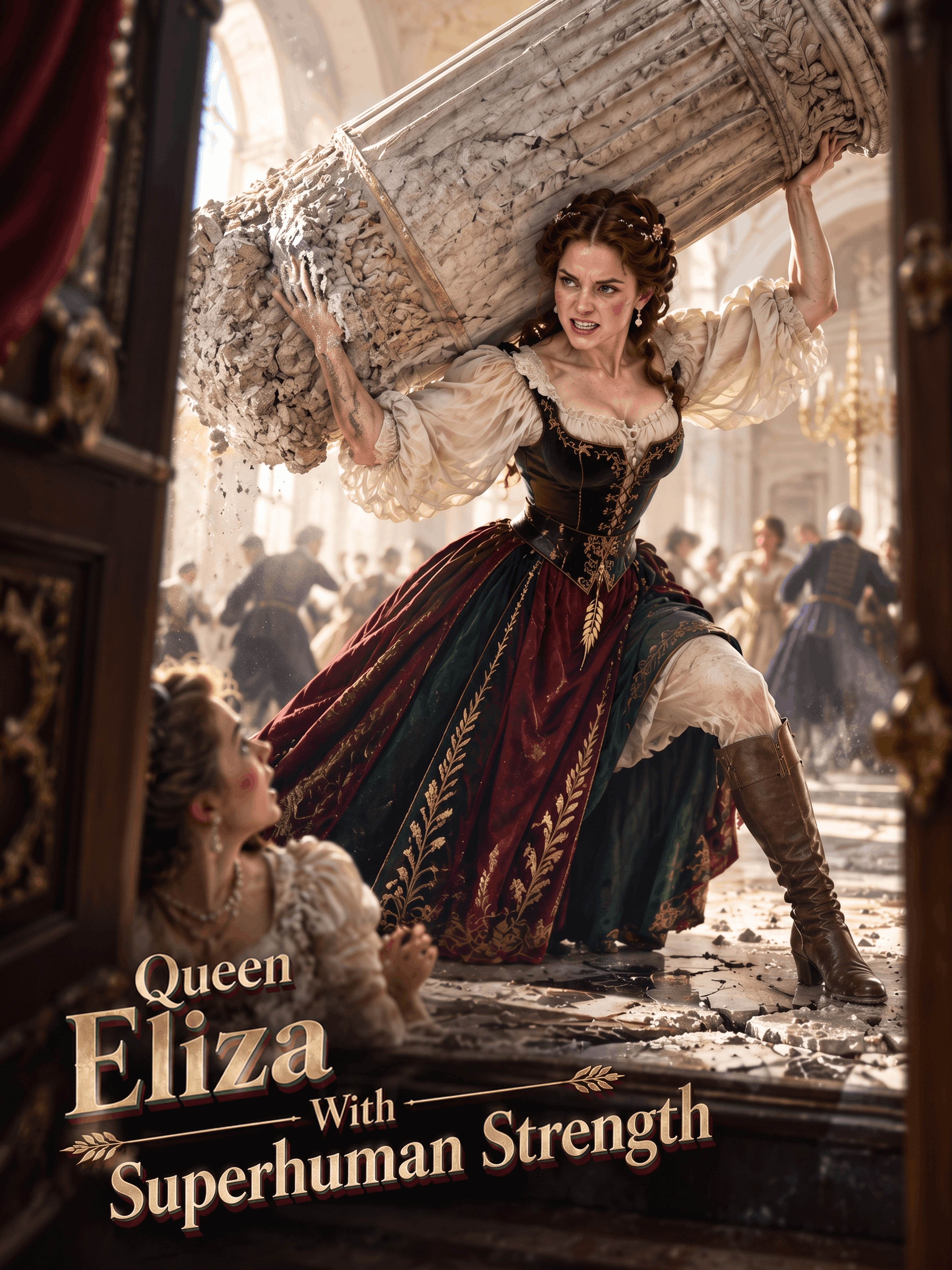 Queen Eliza With Superhuman Strength