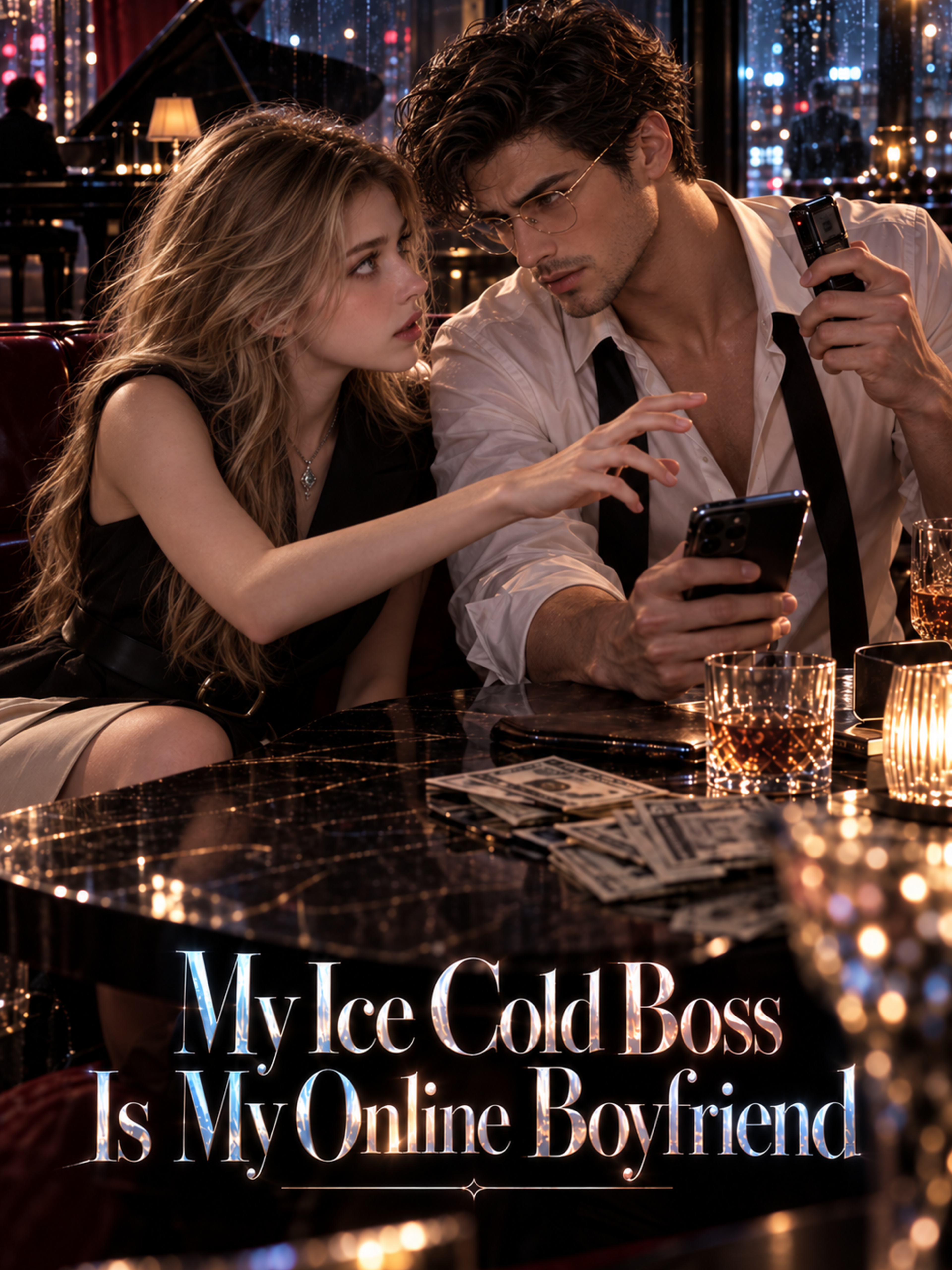 My Ice-Cold Boss Is My Online Boyfriend