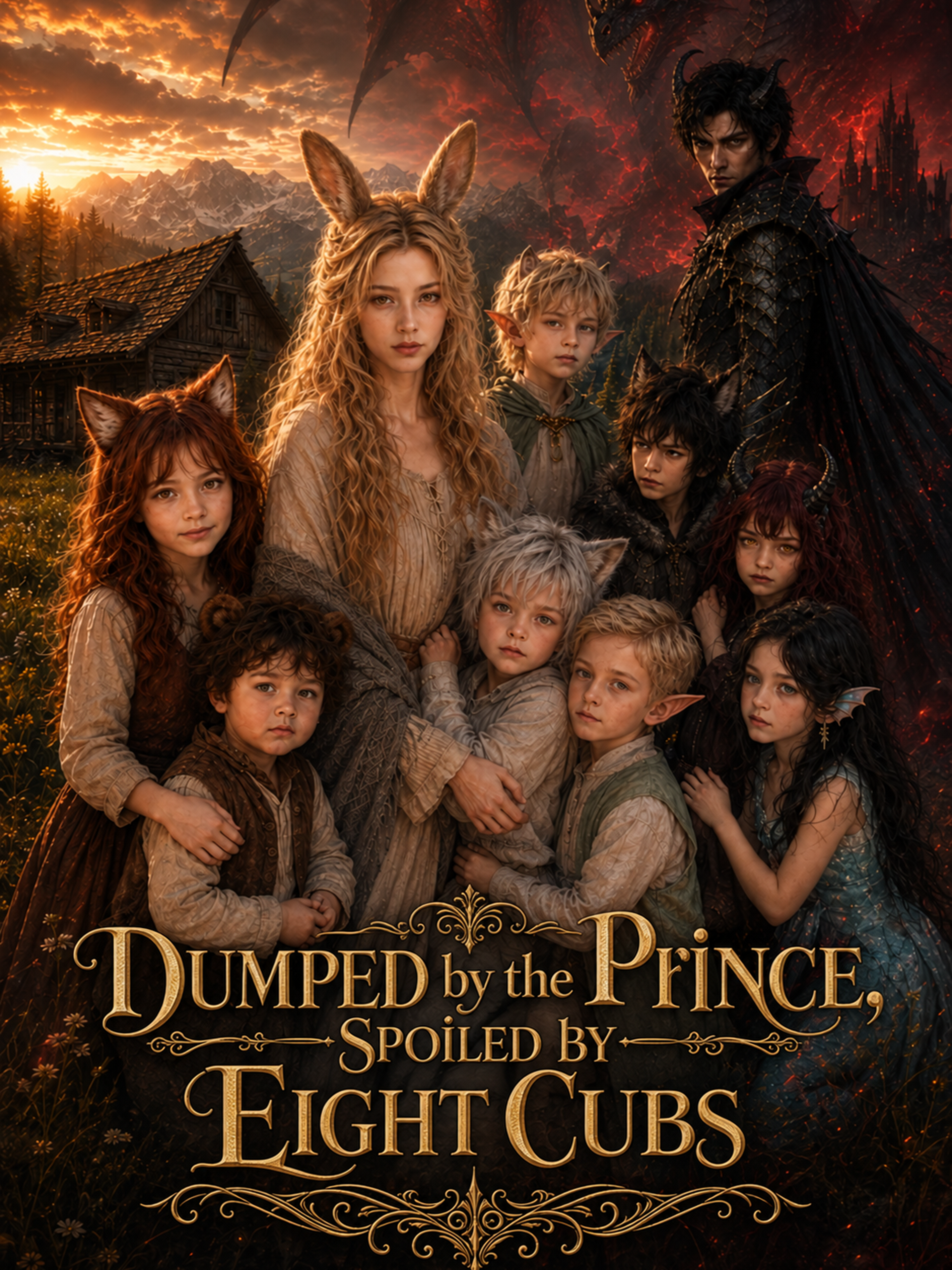 Dumped by the Prince, Spoiled by Eight Cubs