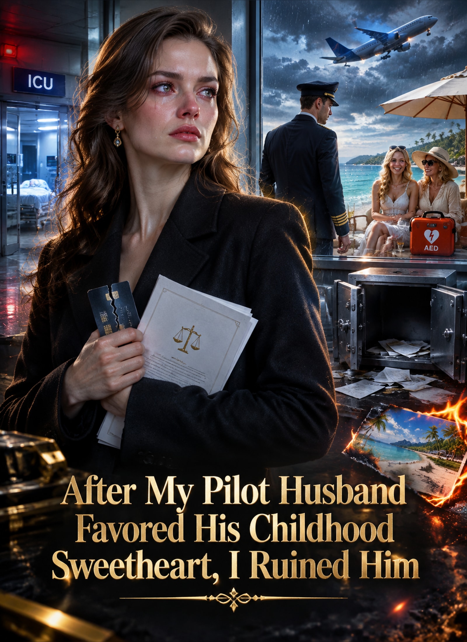 After My Pilot Husband Favored His Childhood Sweetheart, I Ruined Him