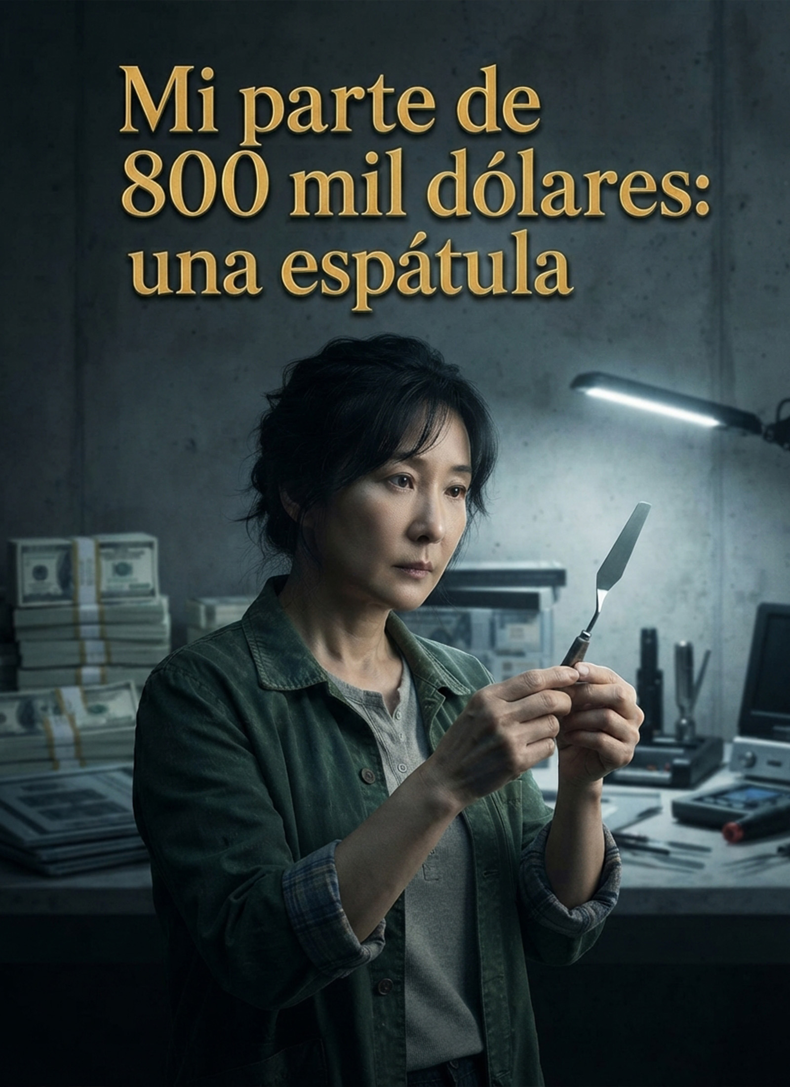 [Doblado]Mi parte de 800 mil dólares: una espátula