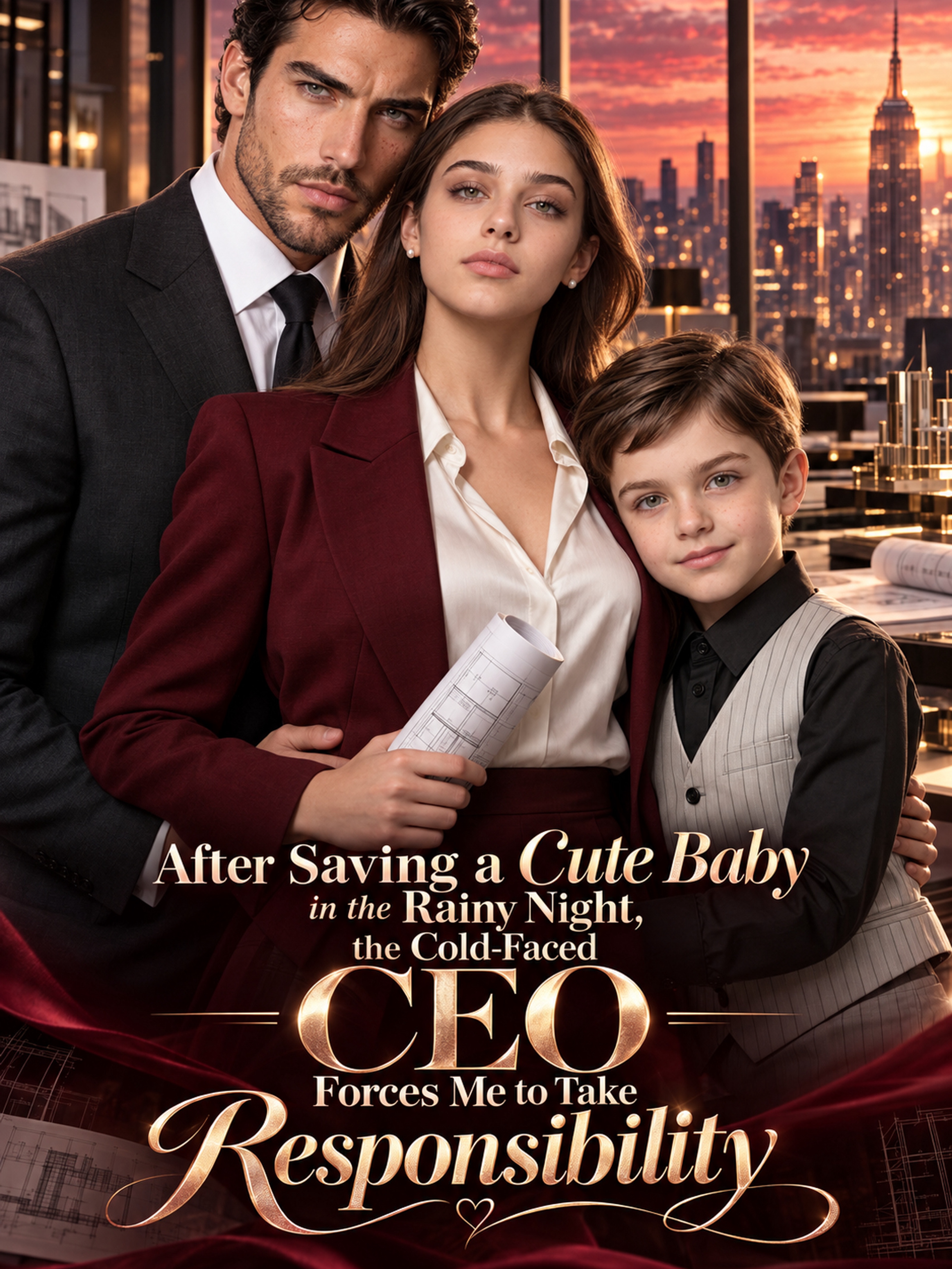After Saving a Cute Baby on a Rainy Night, the Cold-Faced CEO Forces Me to Take Responsibility
