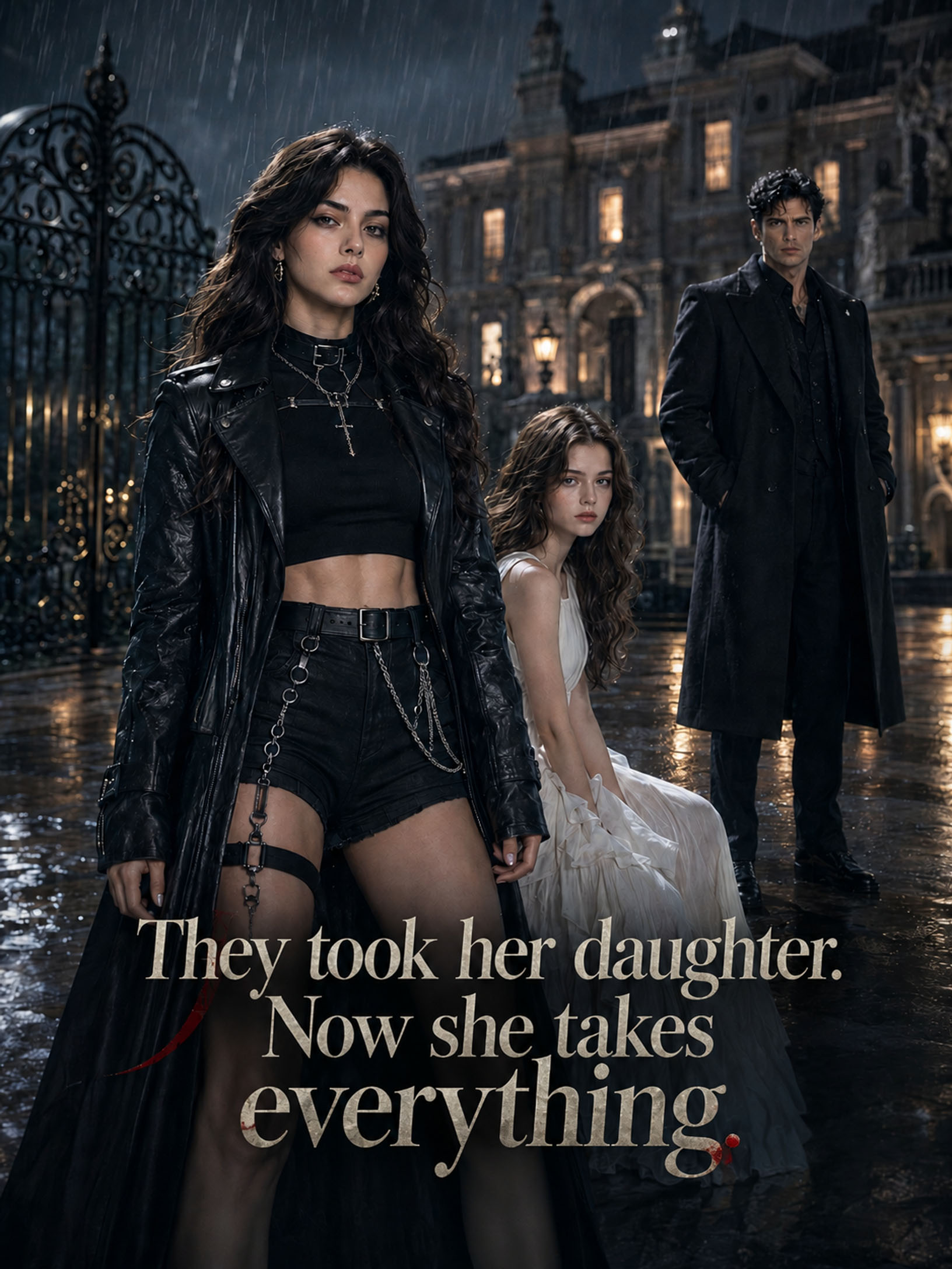 They took her daughter. Now she takes everything. Vertical Poster