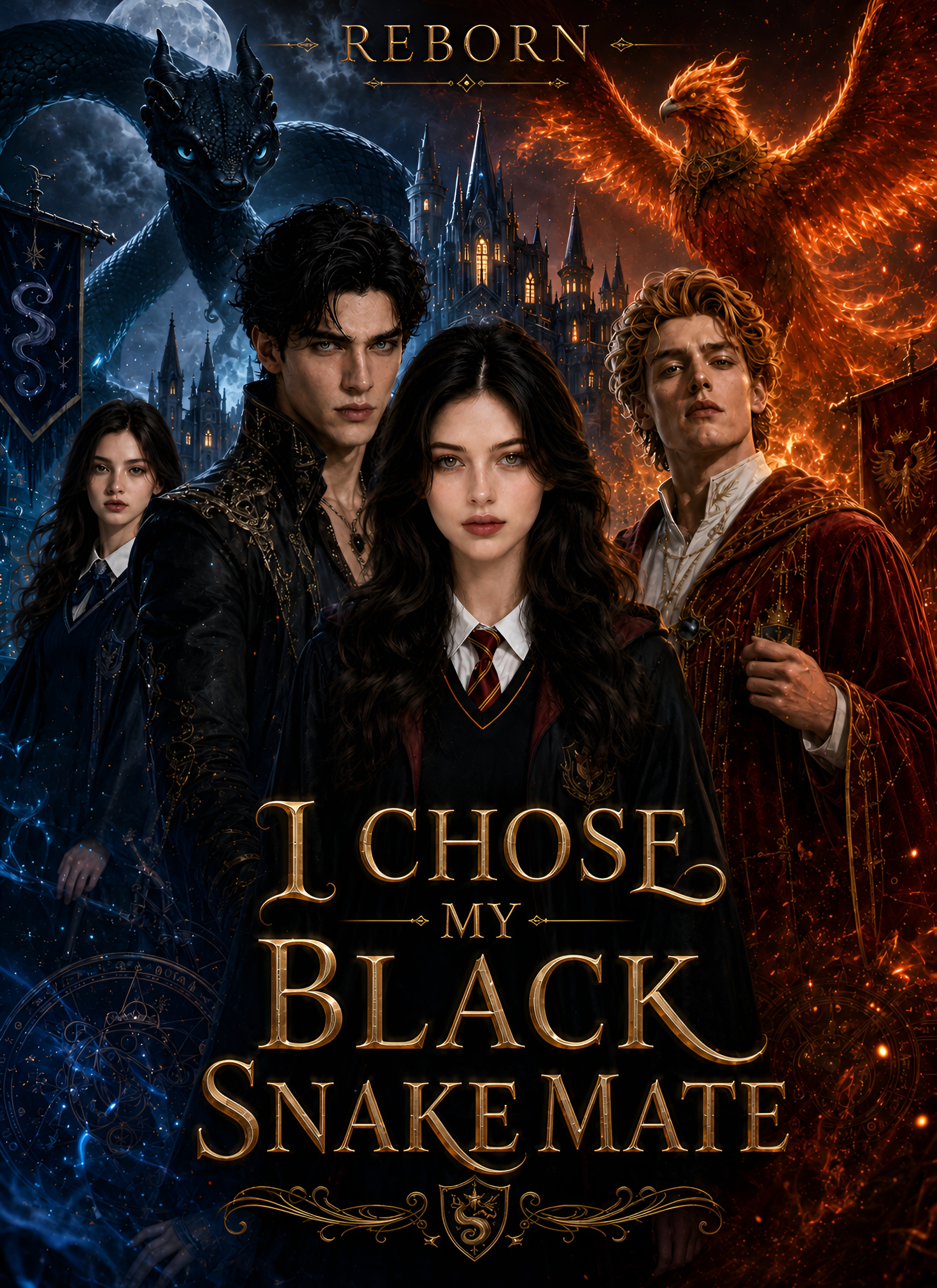 Reborn, I Chose My Black Snake Mate