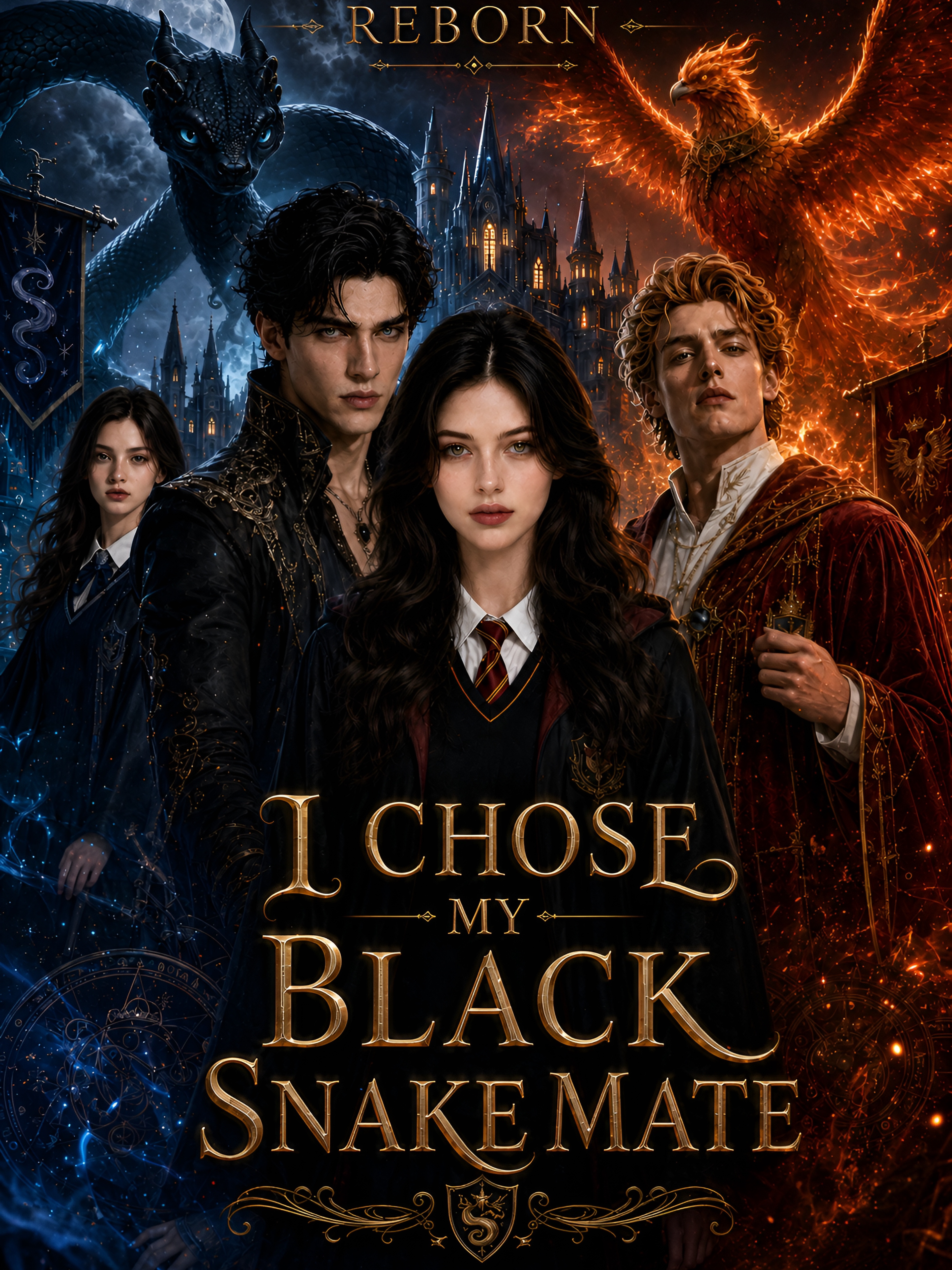 Reborn, I Chose My Black Snake Mate