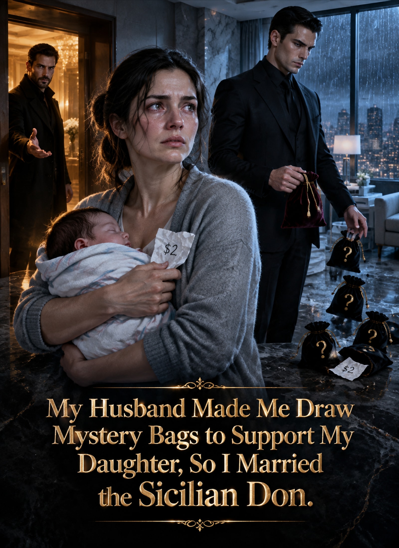 My Husband Made Me Draw Mystery Bags to Support My Daughter, So I Married the Sicilian Don