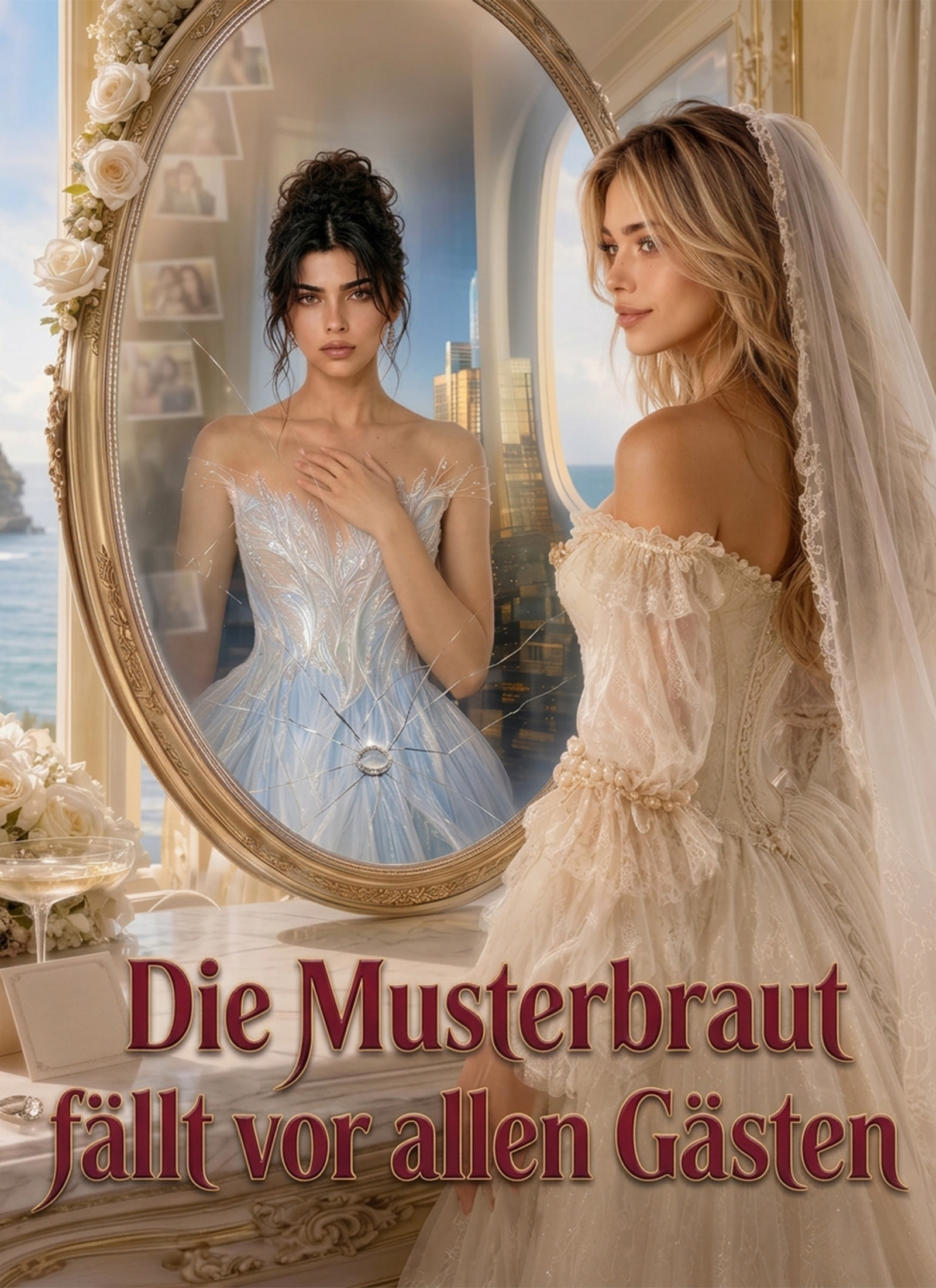 Die Musterbraut fällt vor allen Gästen