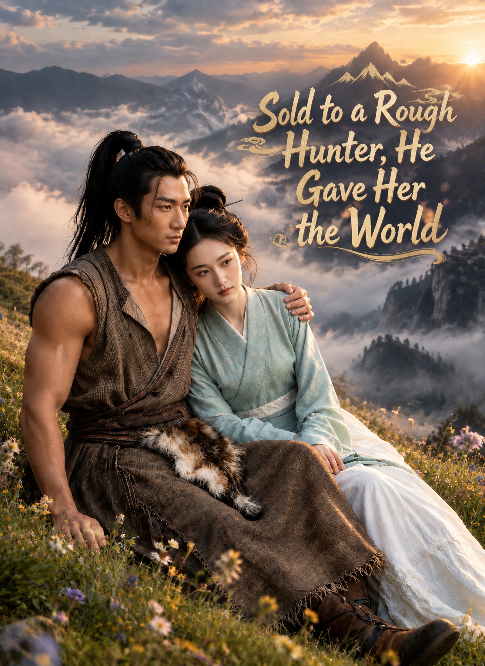 Sold to a Rough Hunter, He Gave Her the World