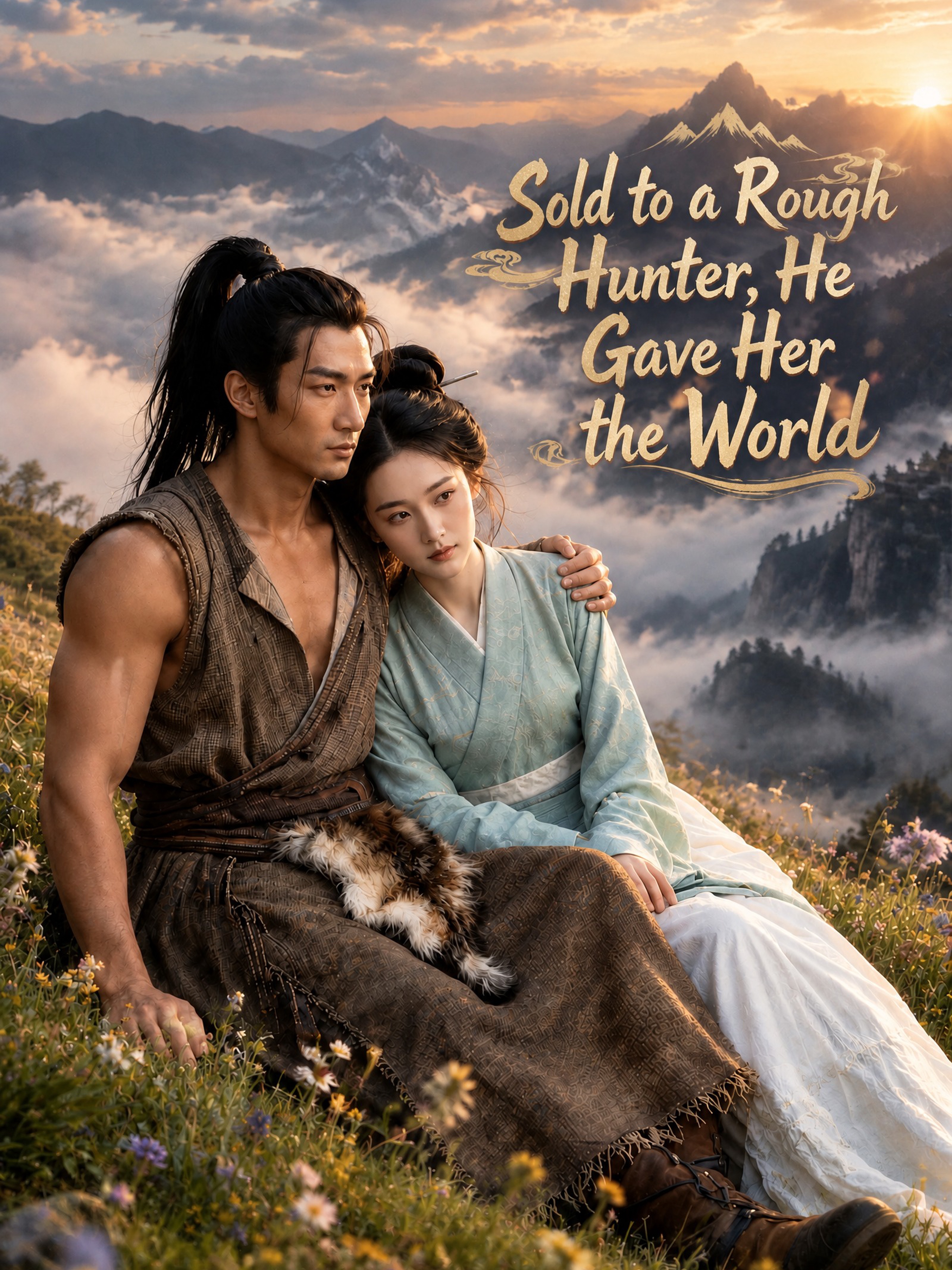 Sold to a Rough Hunter, He Gave Her the World