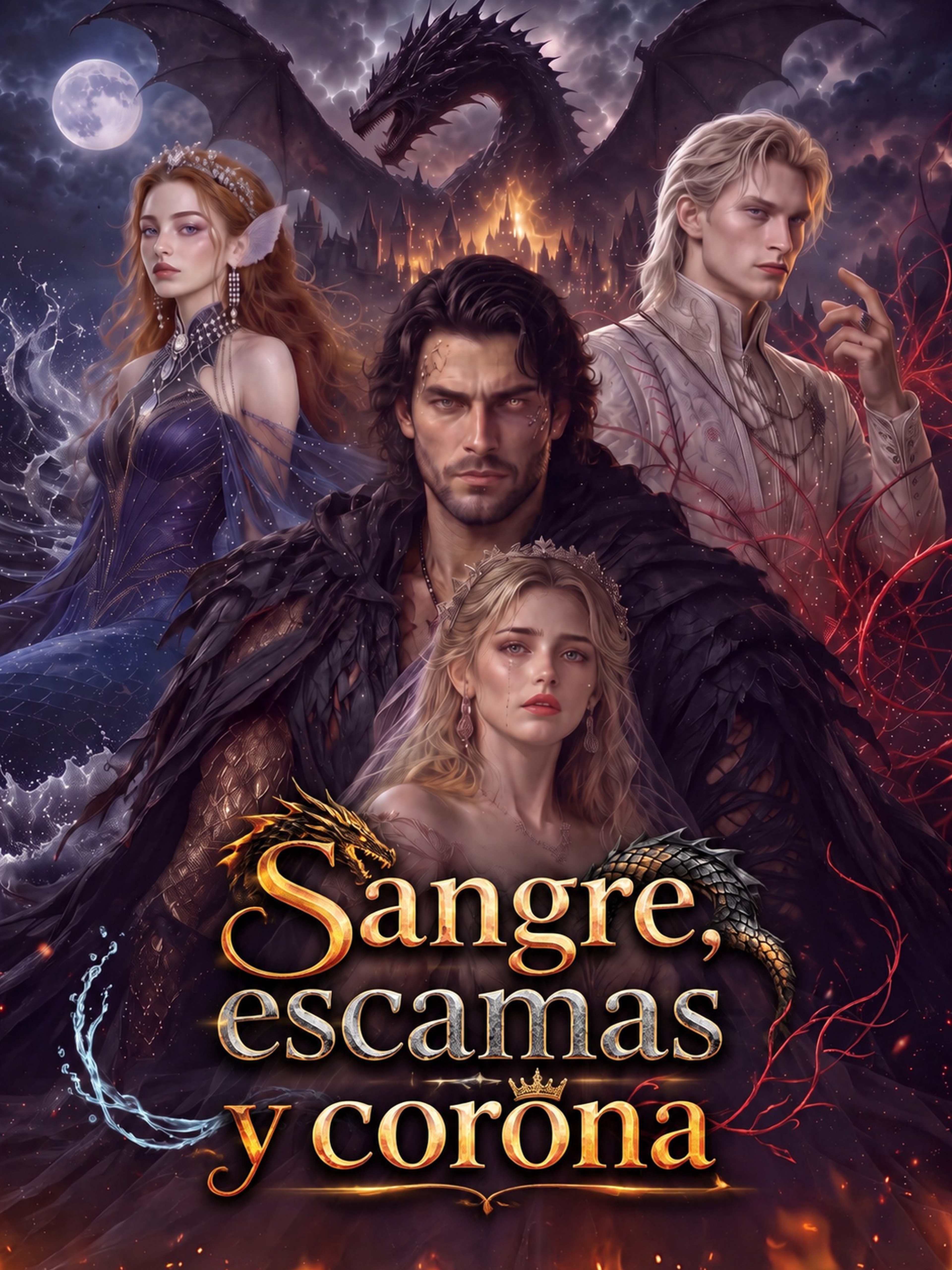Sangre, escamas y corona (Doblado)