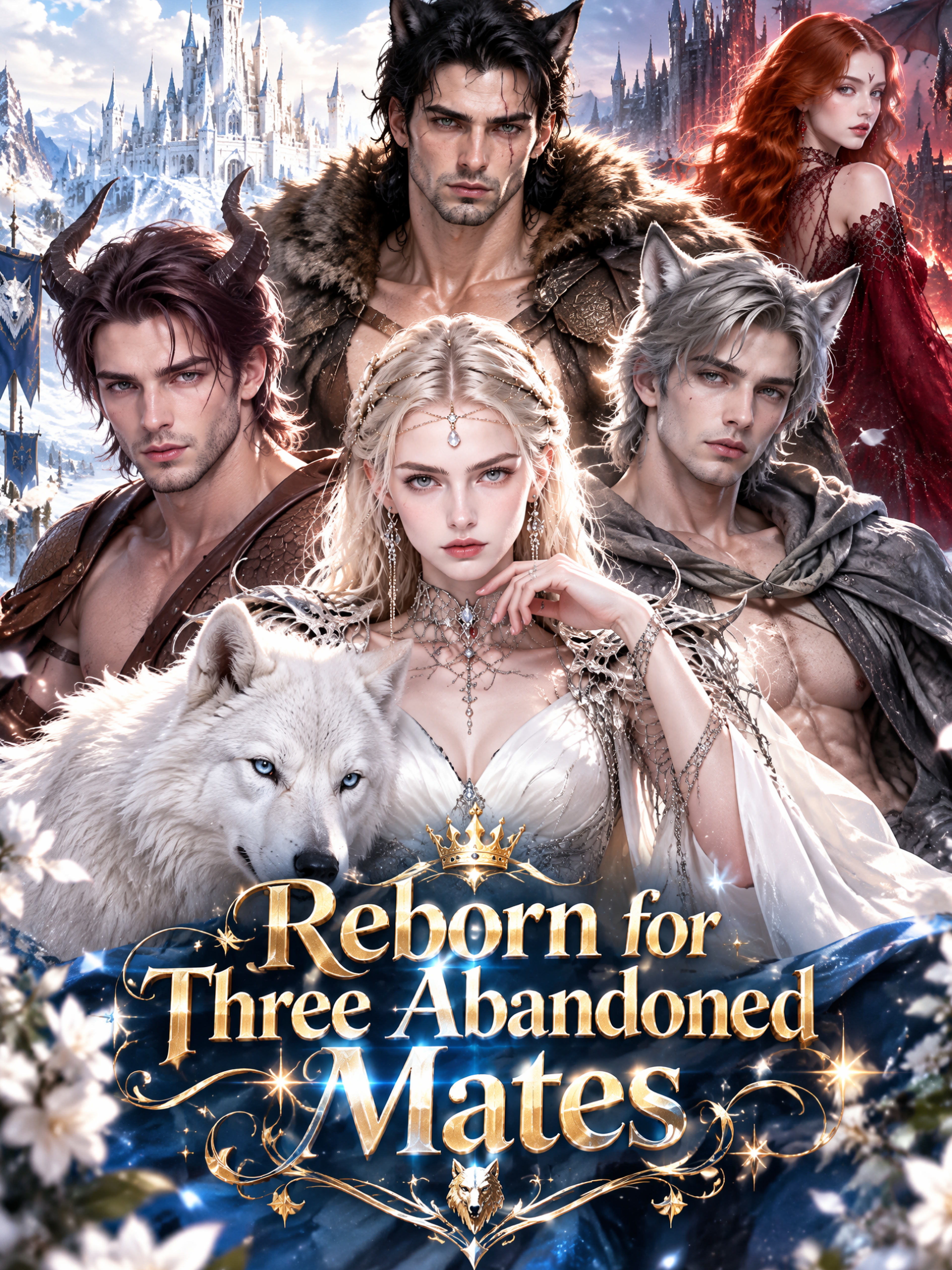 Reborn for Three Abandoned Mates