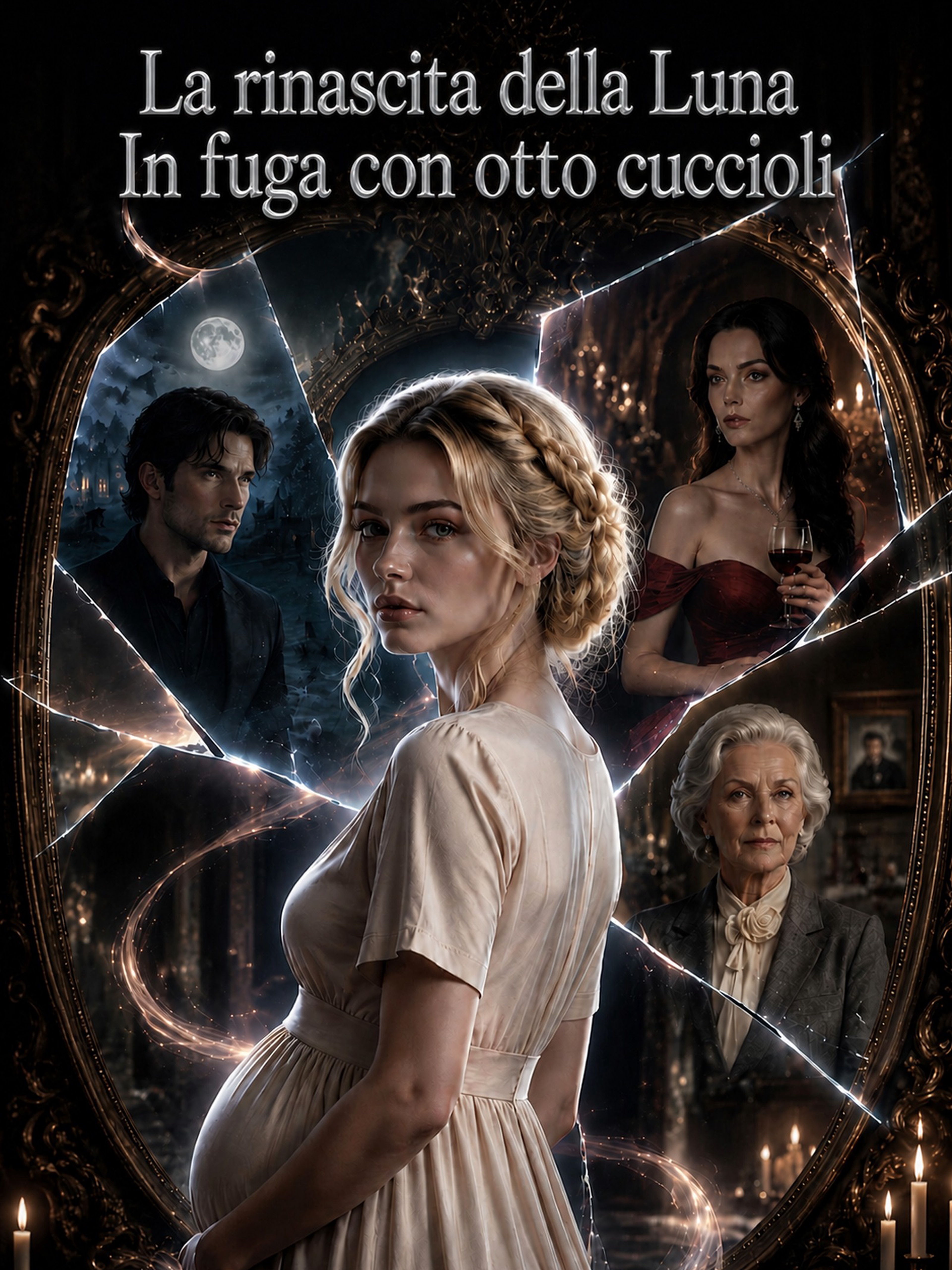 La rinascita della Luna In fuga con otto cuccioli