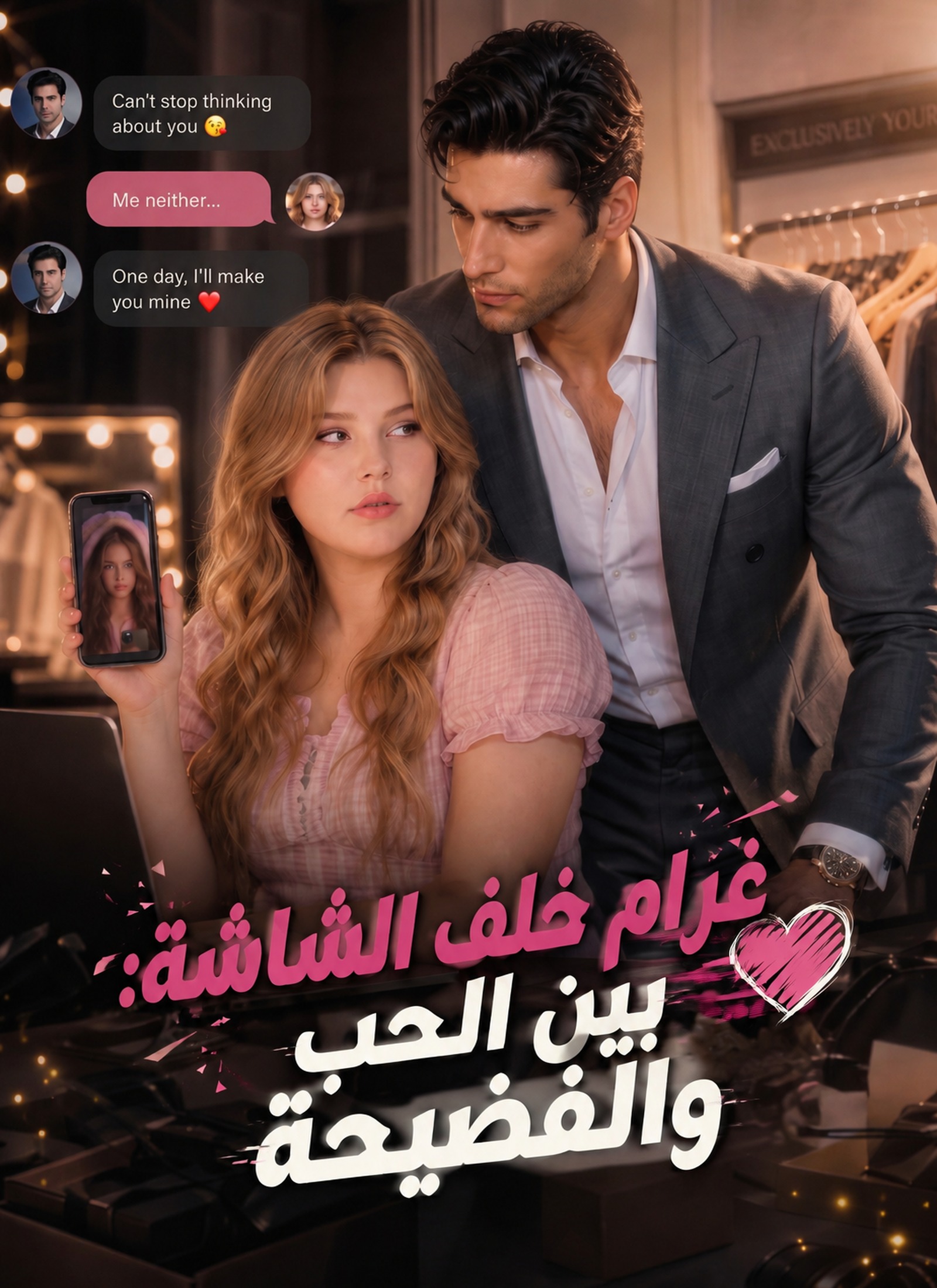 غرام خلف الشاشة: بين الحب والفضيحة