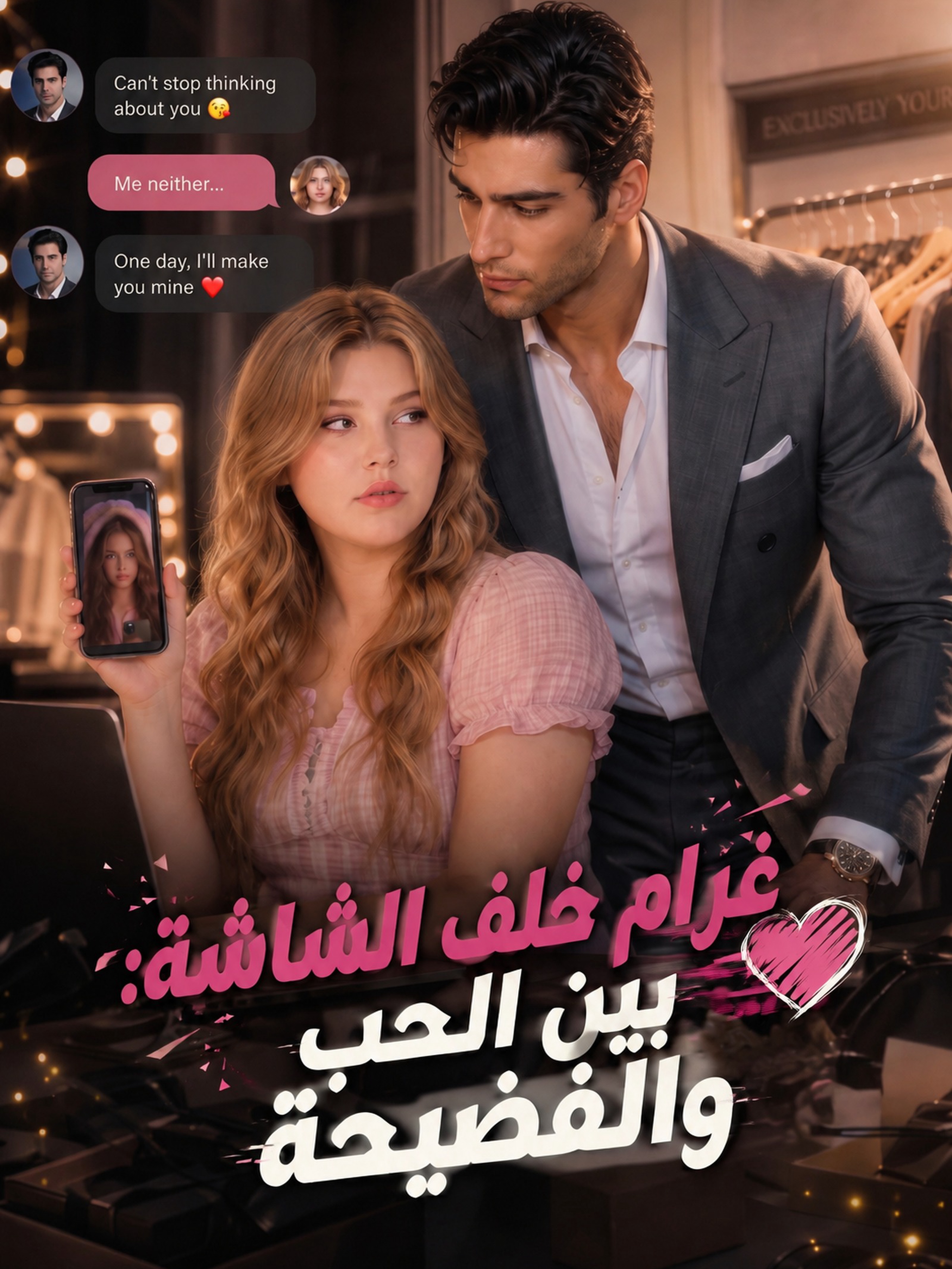 غرام خلف الشاشة: بين الحب والفضيحة