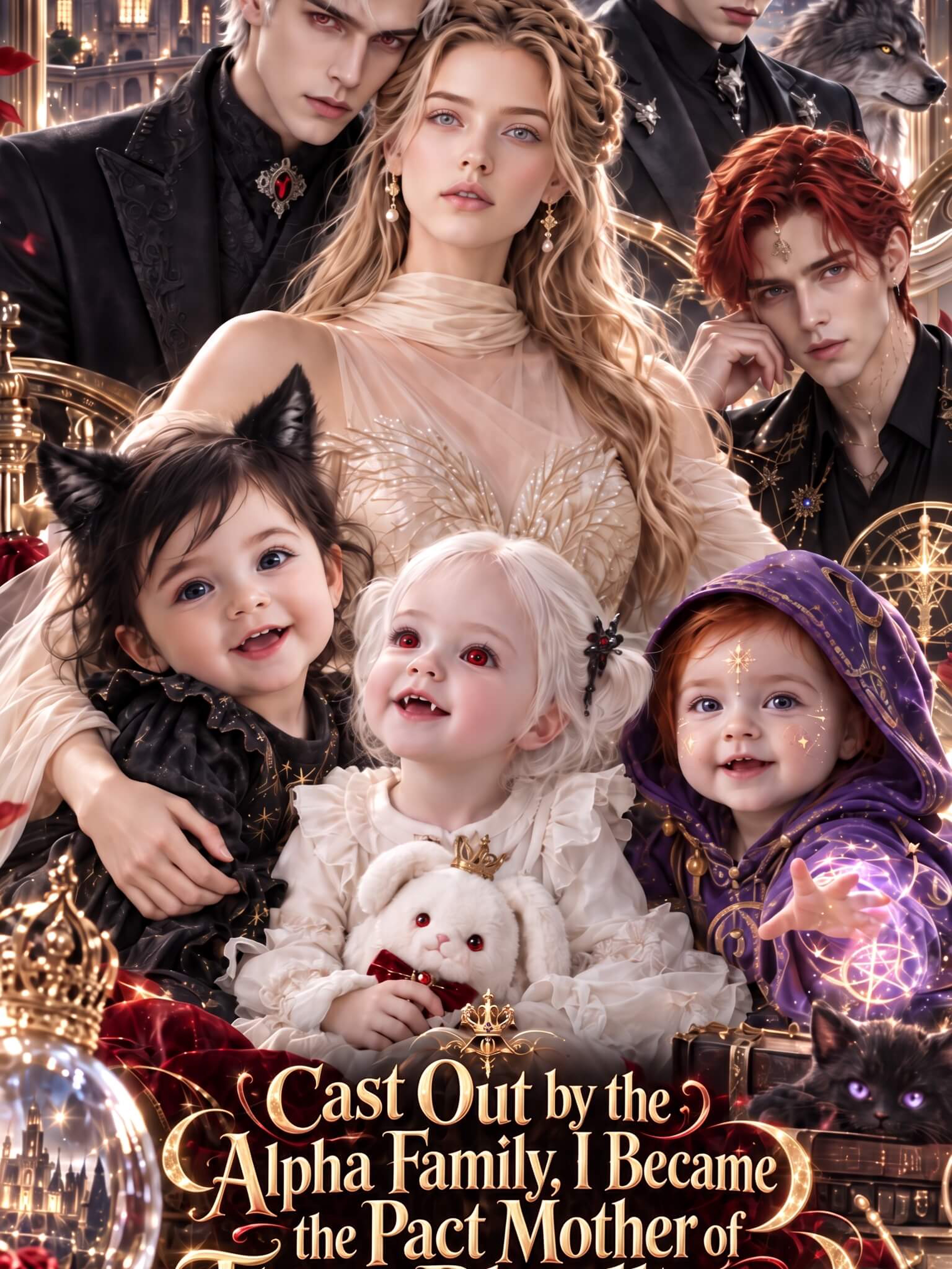 Cast Out by the Alpha Family, I Became the Pact Mother of Three Bloodlines