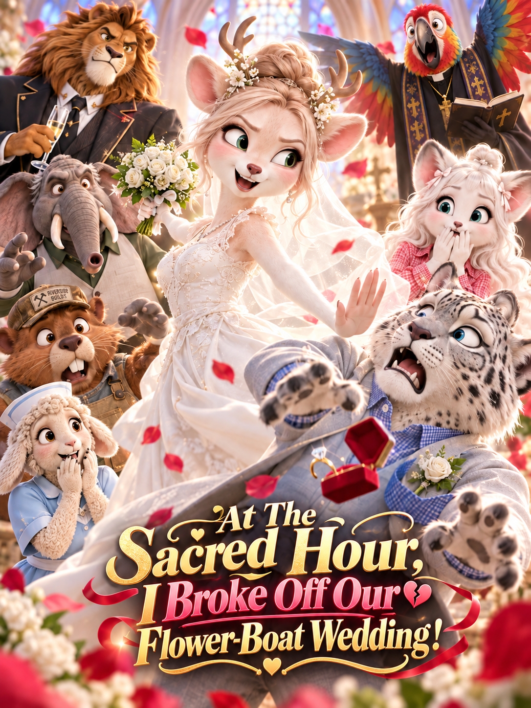 At The Sacred Hour, I Broke Off Our Flower‑Boat Wedding！
