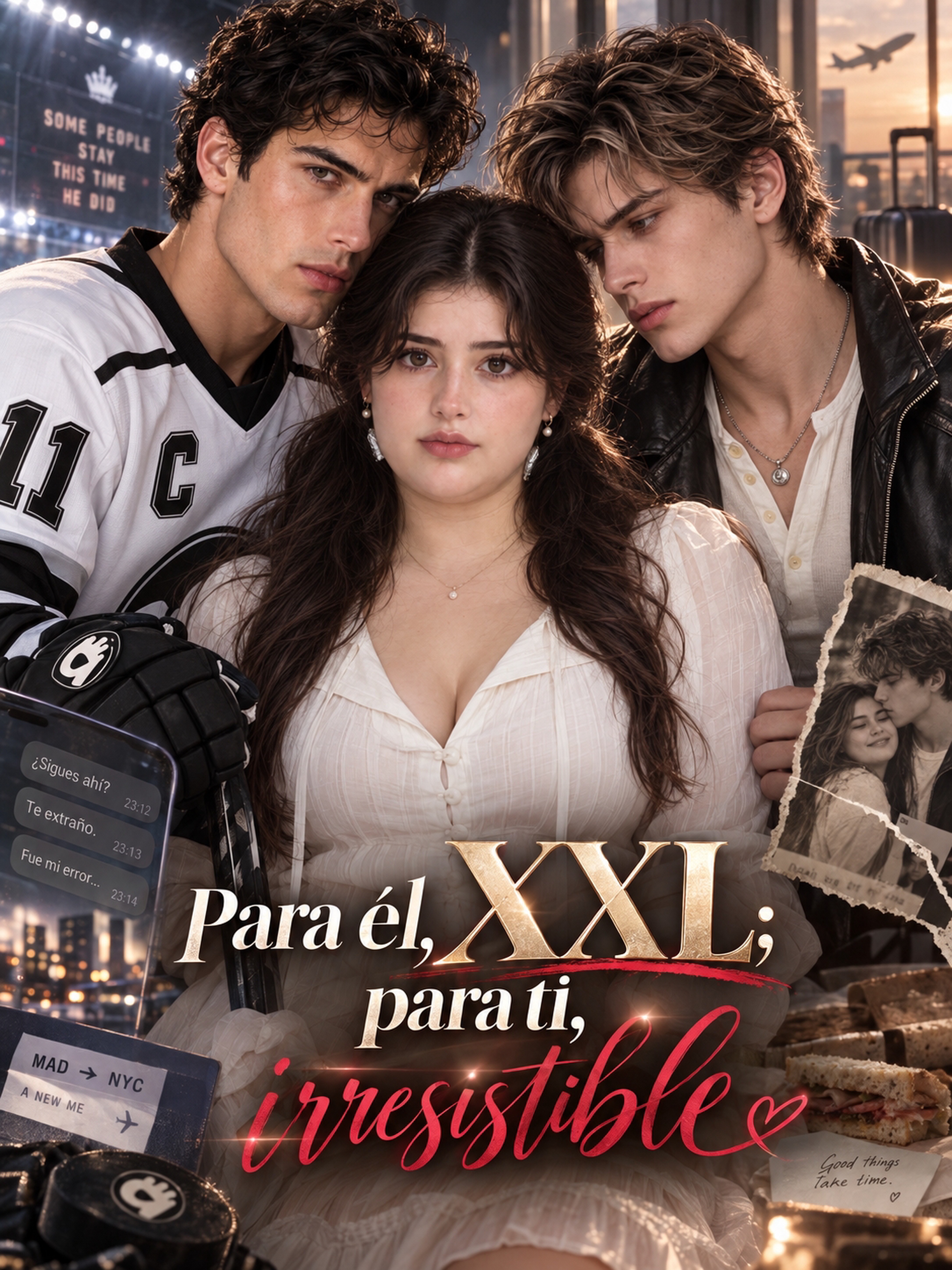Para él, XXL; para ti, irresistible