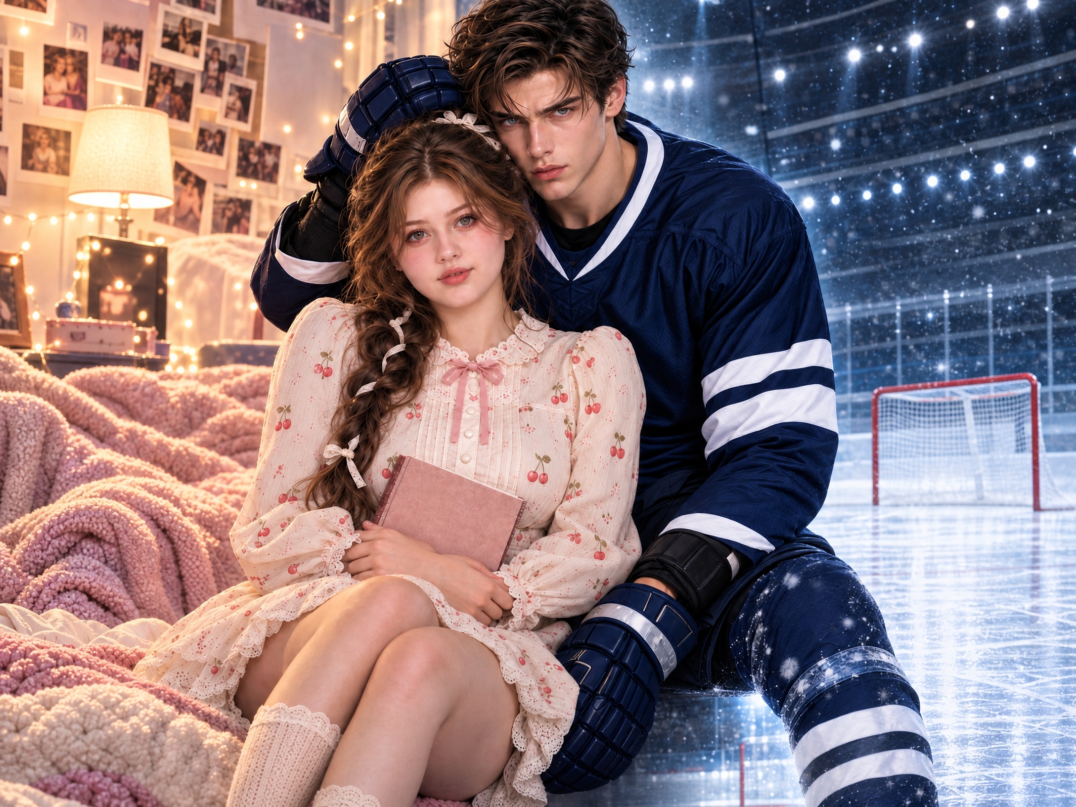 The Hockey Captain’s XXL Dream Girl Vertical Poster
