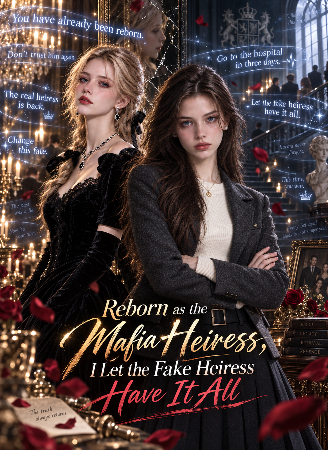Reborn as the Mafia Heiress, I Let the Fake Heiress Have It All