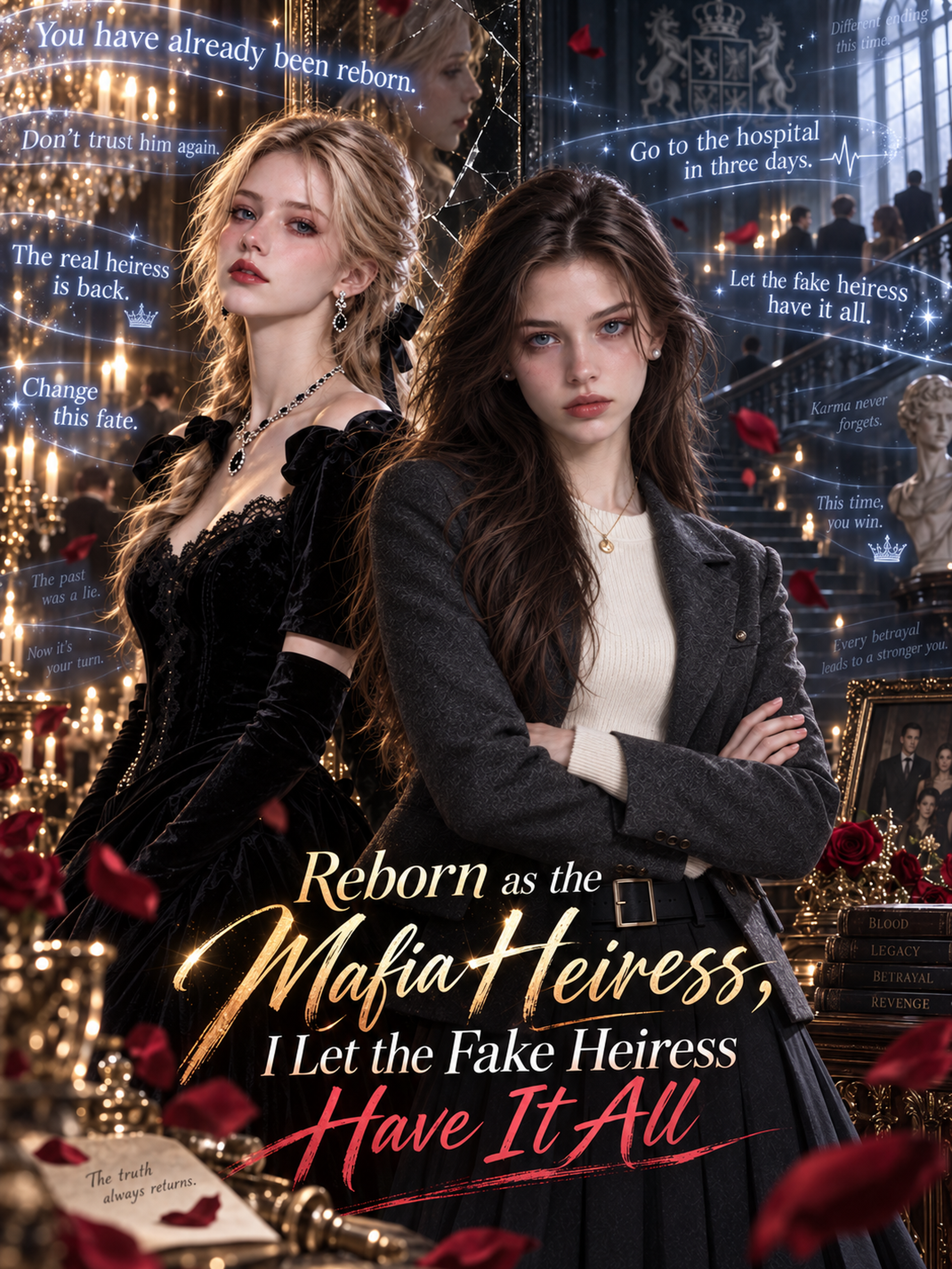 Reborn as the Mafia Heiress, I Let the Fake Heiress Have It All