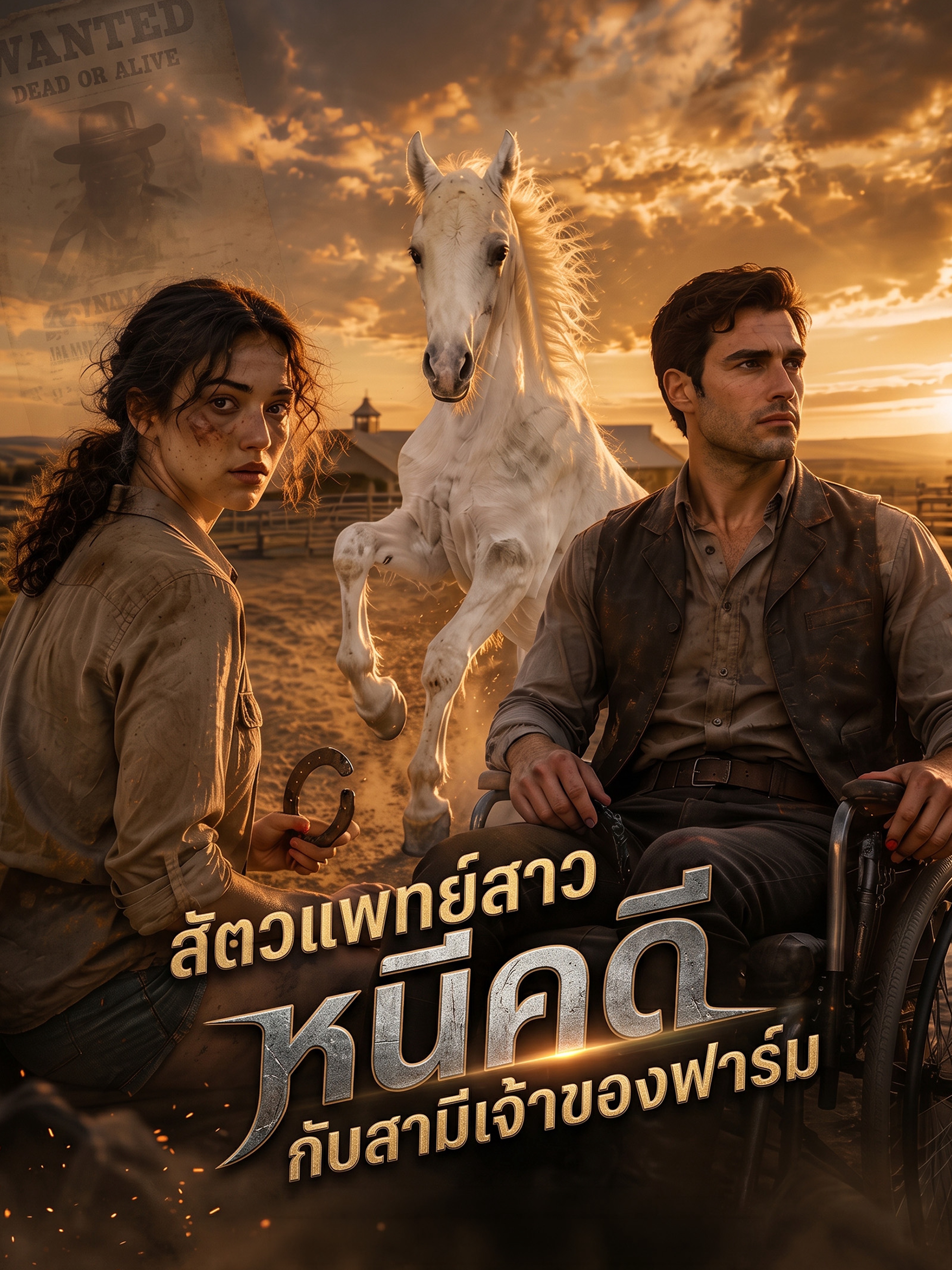 สัตวแพทย์สาวหนีคดีกับสามีเจ้าของฟาร์ม