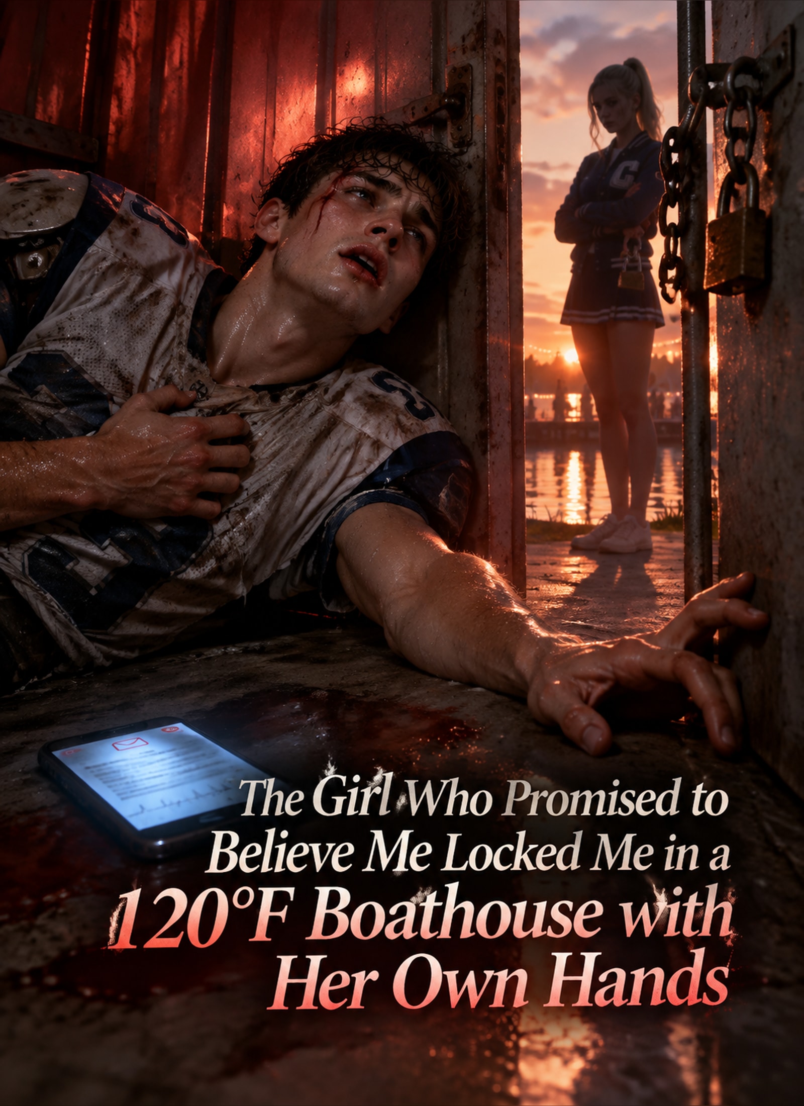 The Girl Who Promised to Believe Me Locked Me in a 120°F Boathouse with Her Own Hands