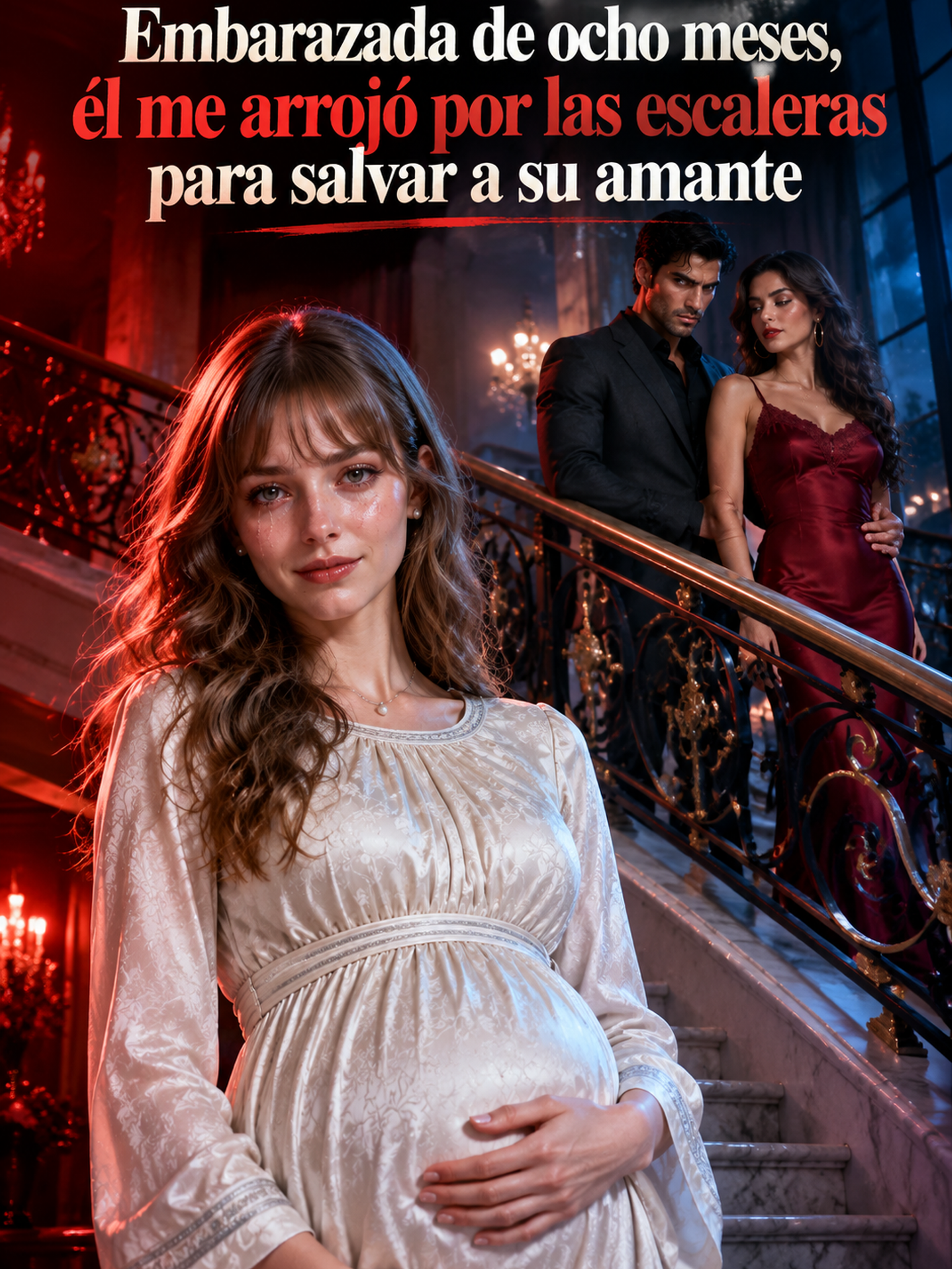 Embarazada de ocho meses, él me arrojó por las escaleras para salvar a su amante
