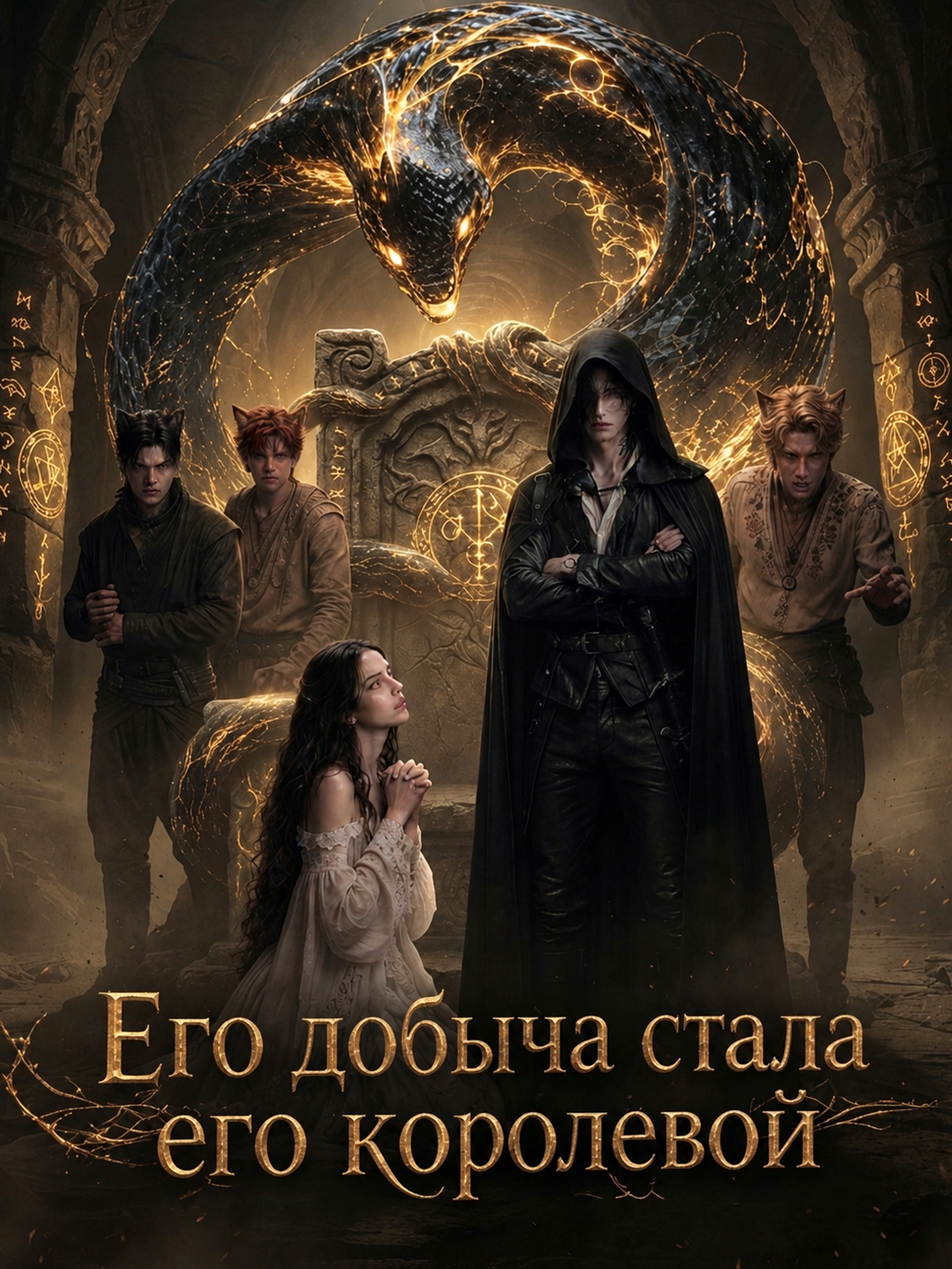 Его добыча стала его королевой