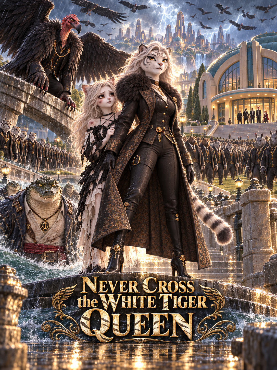 Never Cross the White Tiger Queen