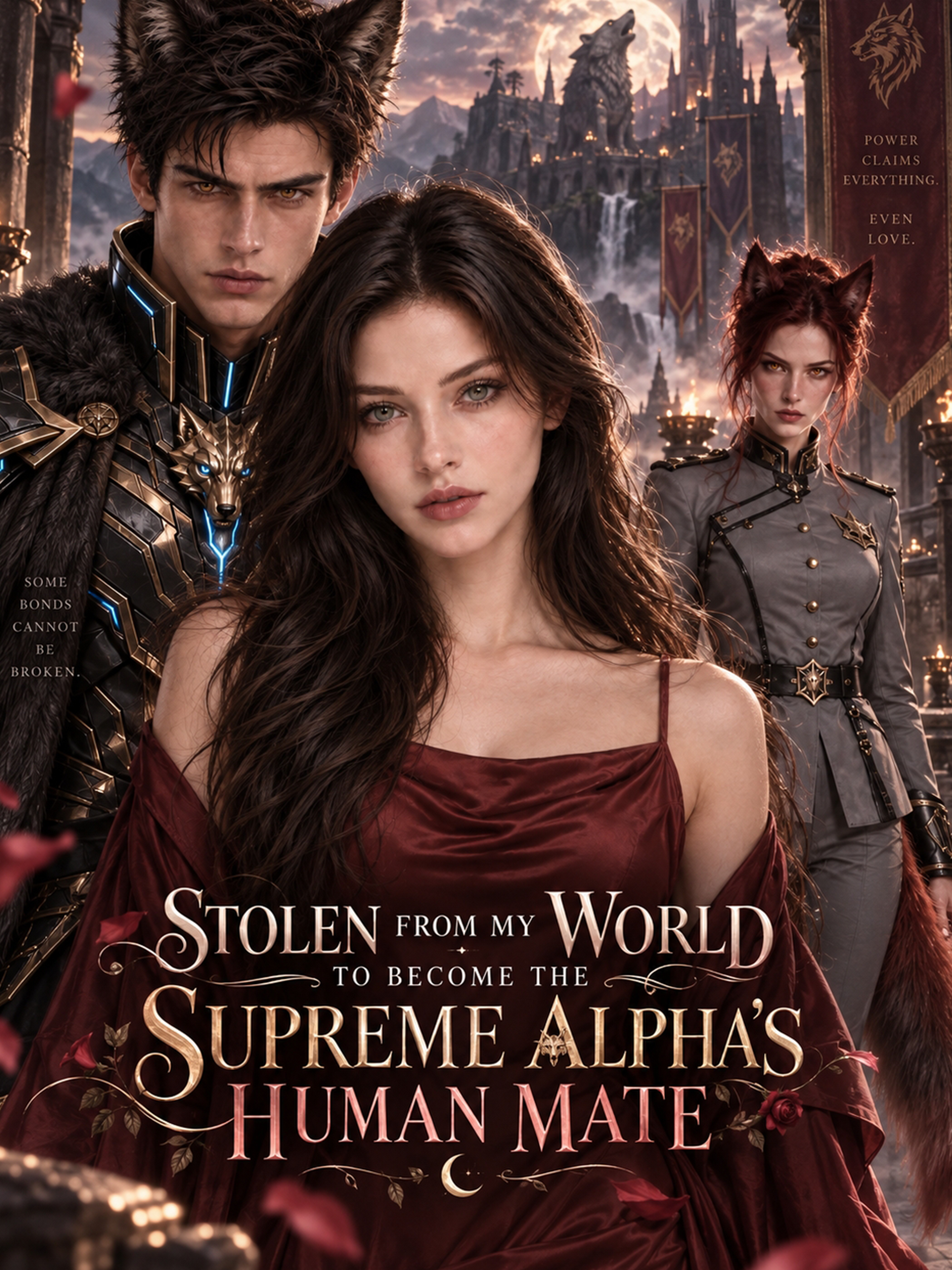 STOLEN FROM MY WORLD TO BECOME THE SUPREME ALPHA'S HUMAN MATE